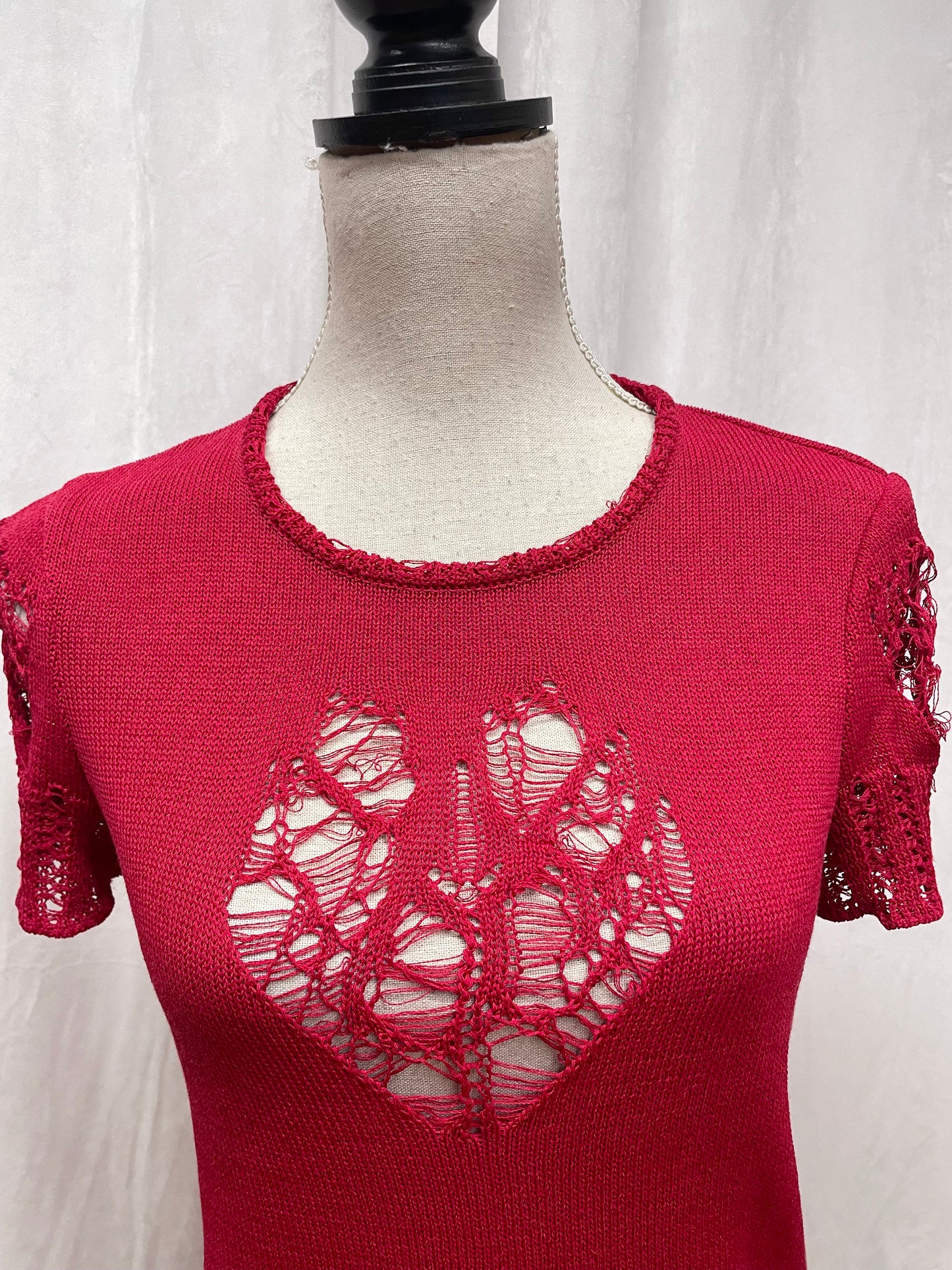 John Galliano heart top, Spring 2000