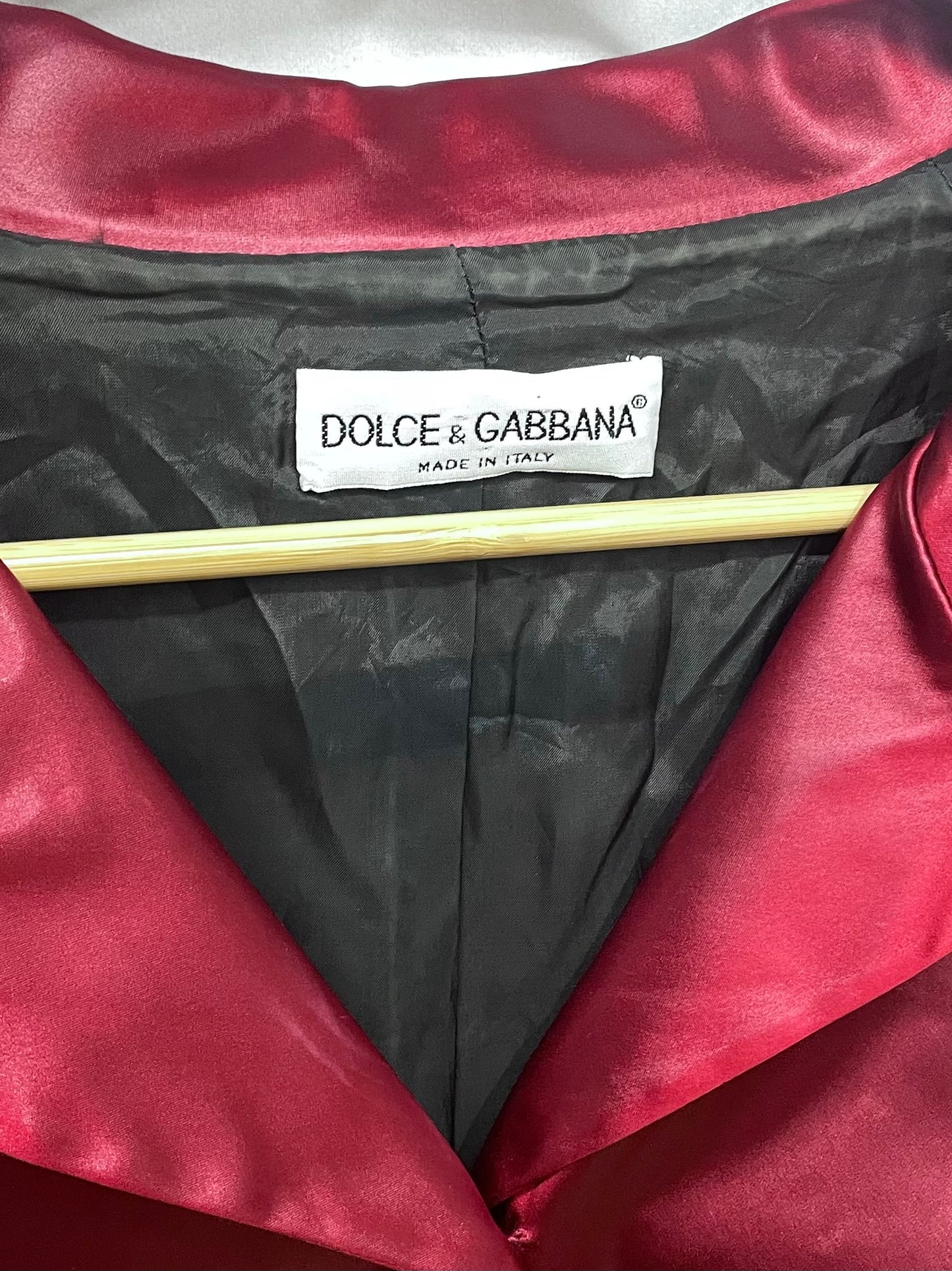 Dolce & Gabbana jacket, Spring 1999