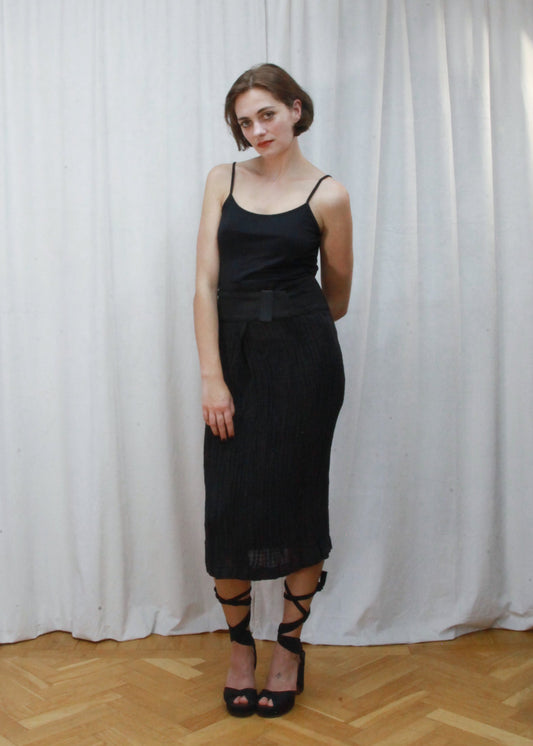 Complice by Dolce & Gabbana pleated skirt, mid 1990’s