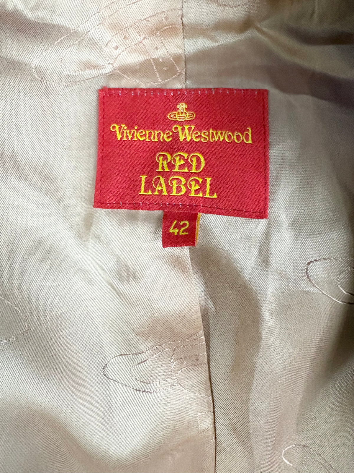 Vivienne Westwood skirt suit, Fall 2004