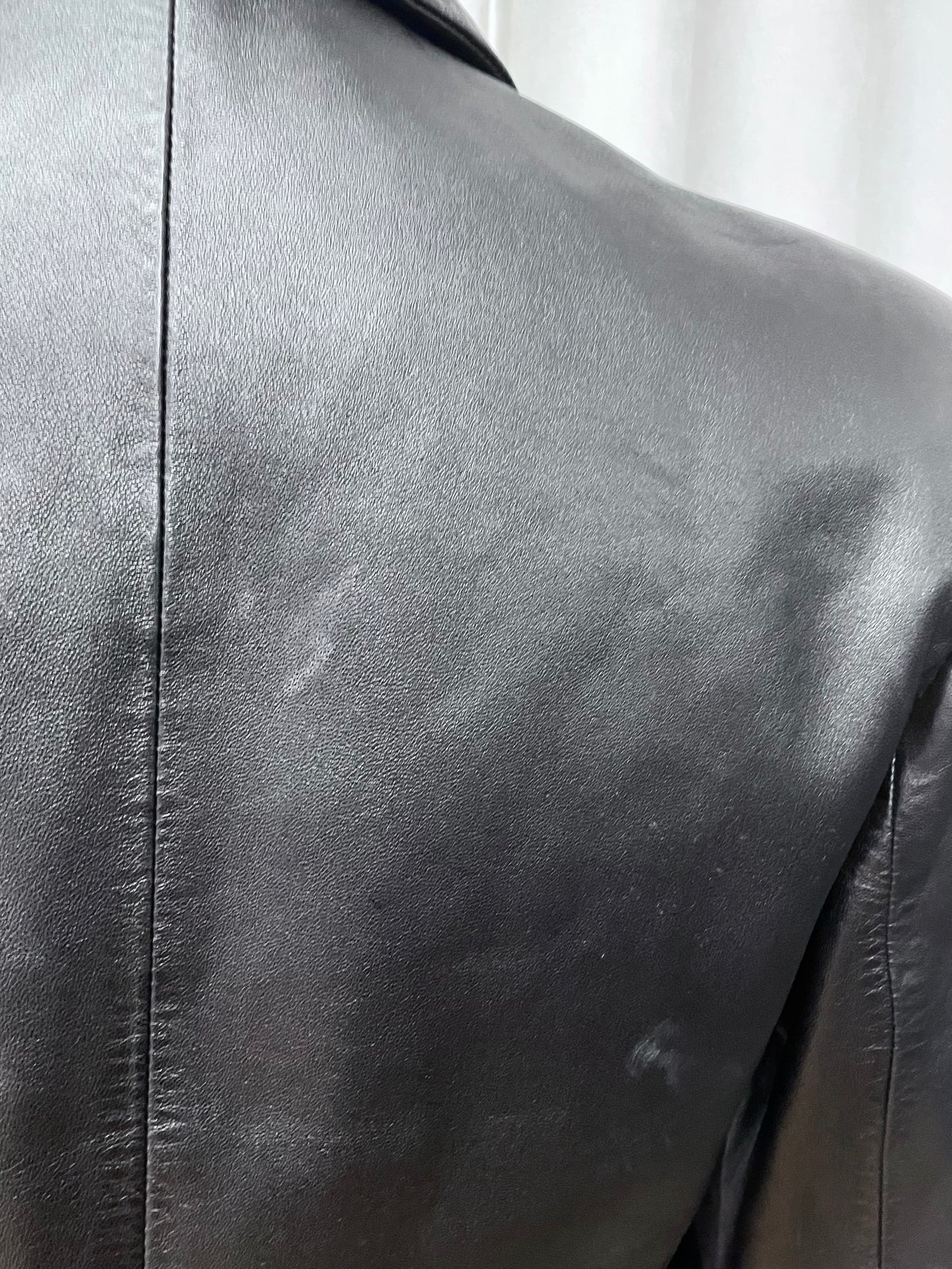 Versus Gianni Versace leather jacket, 1990's