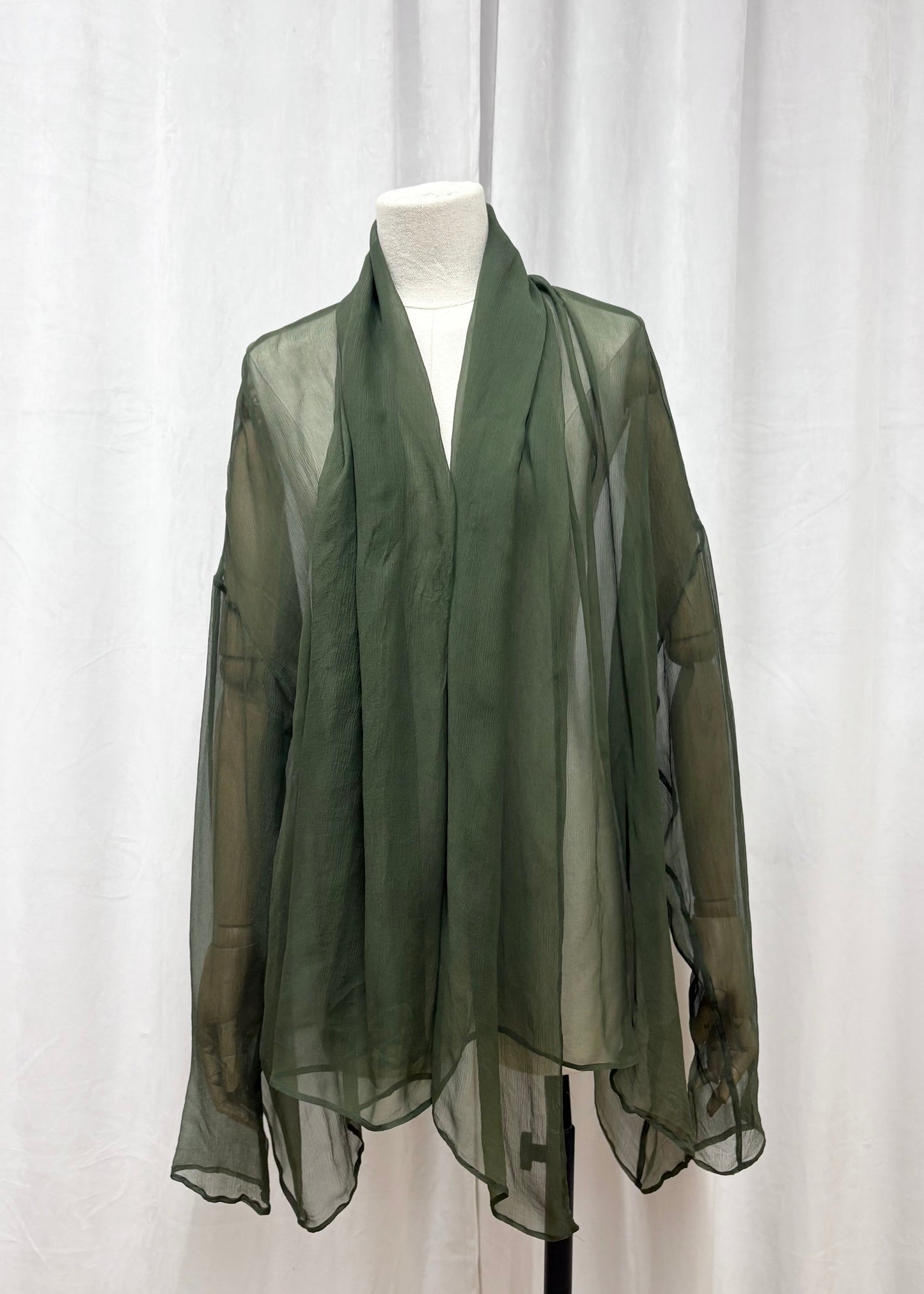 Dolce & Gabbana silk shawl cardigan, Spring 1991