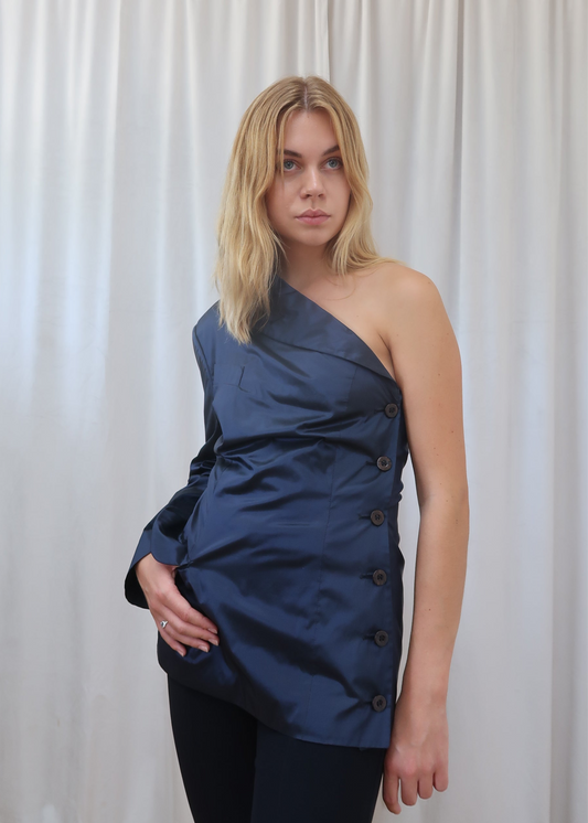 Jean Paul Gaultier one-shoulder blazer, Spring 1990