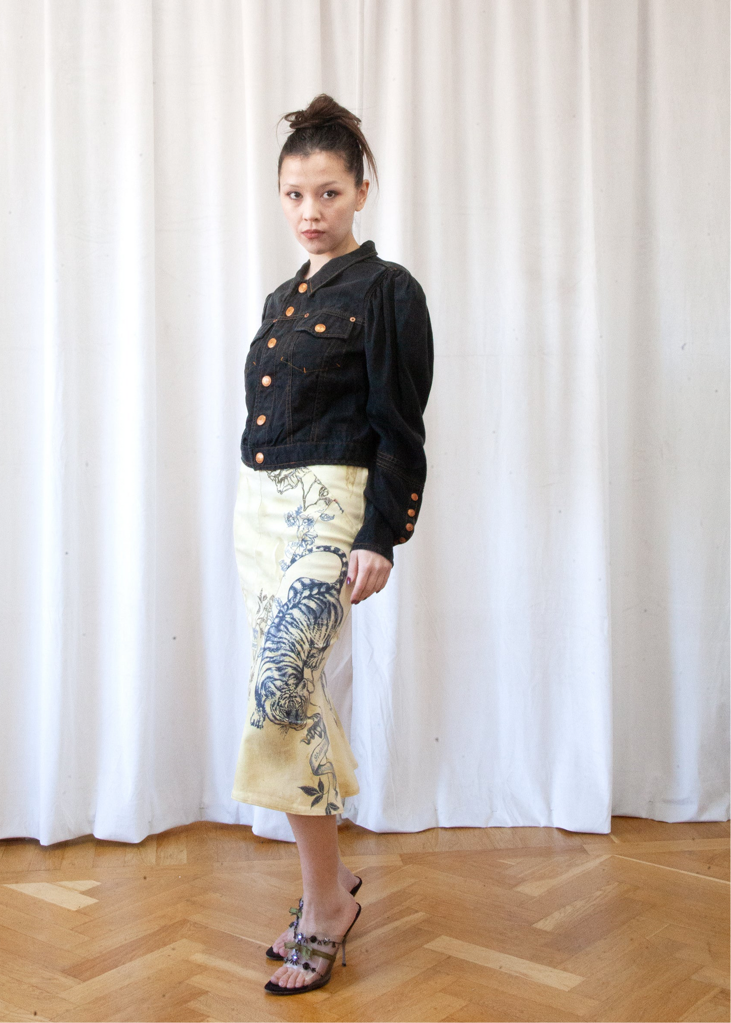 Jean Paul Gaultier denim jacket, early 2000’s