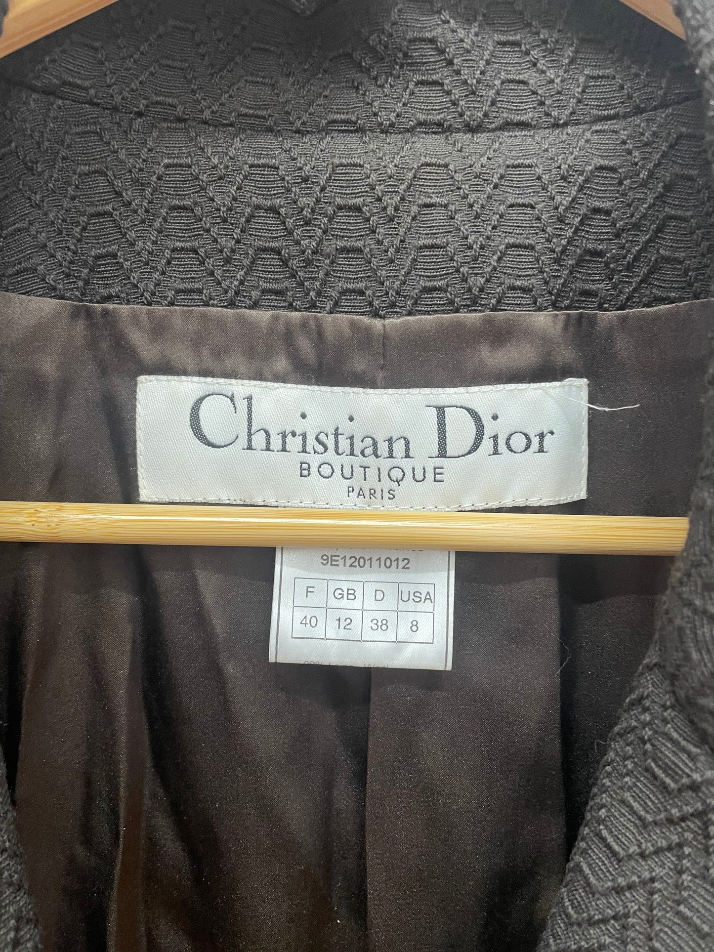 Christian Dior by John Galliano blazer, Spring 1999