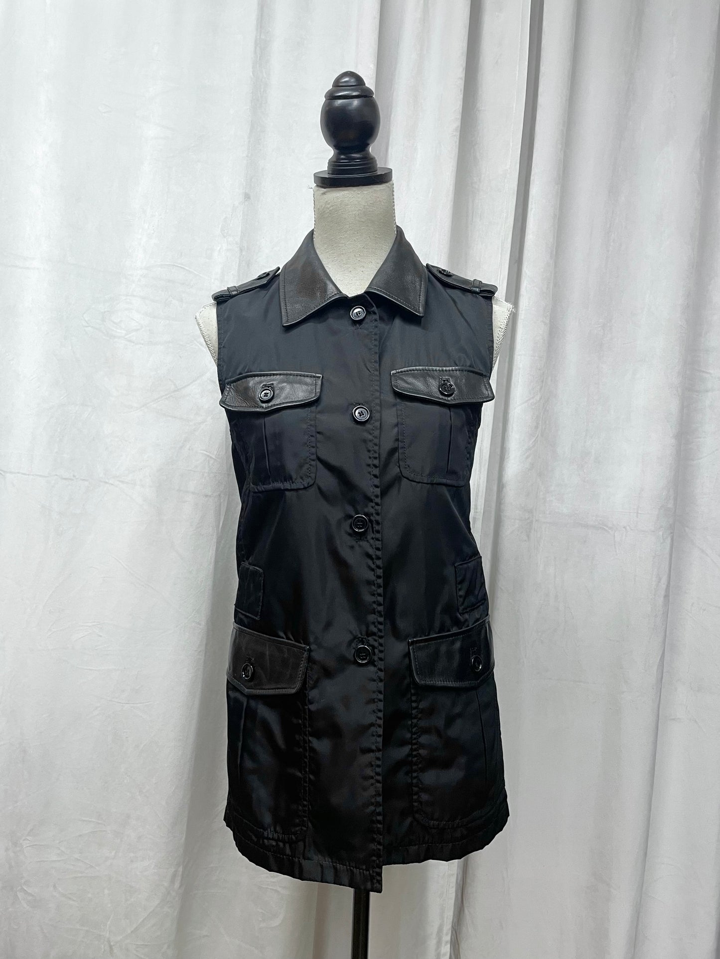 Prada nylon waistcoat, ca 1994