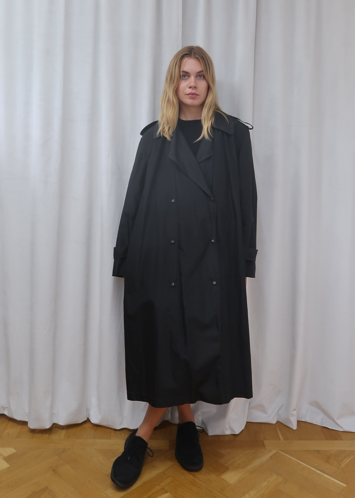 Jean Paul Gaultier pour Kashiyama trenchcoat, late 1970’s - early 1980’s