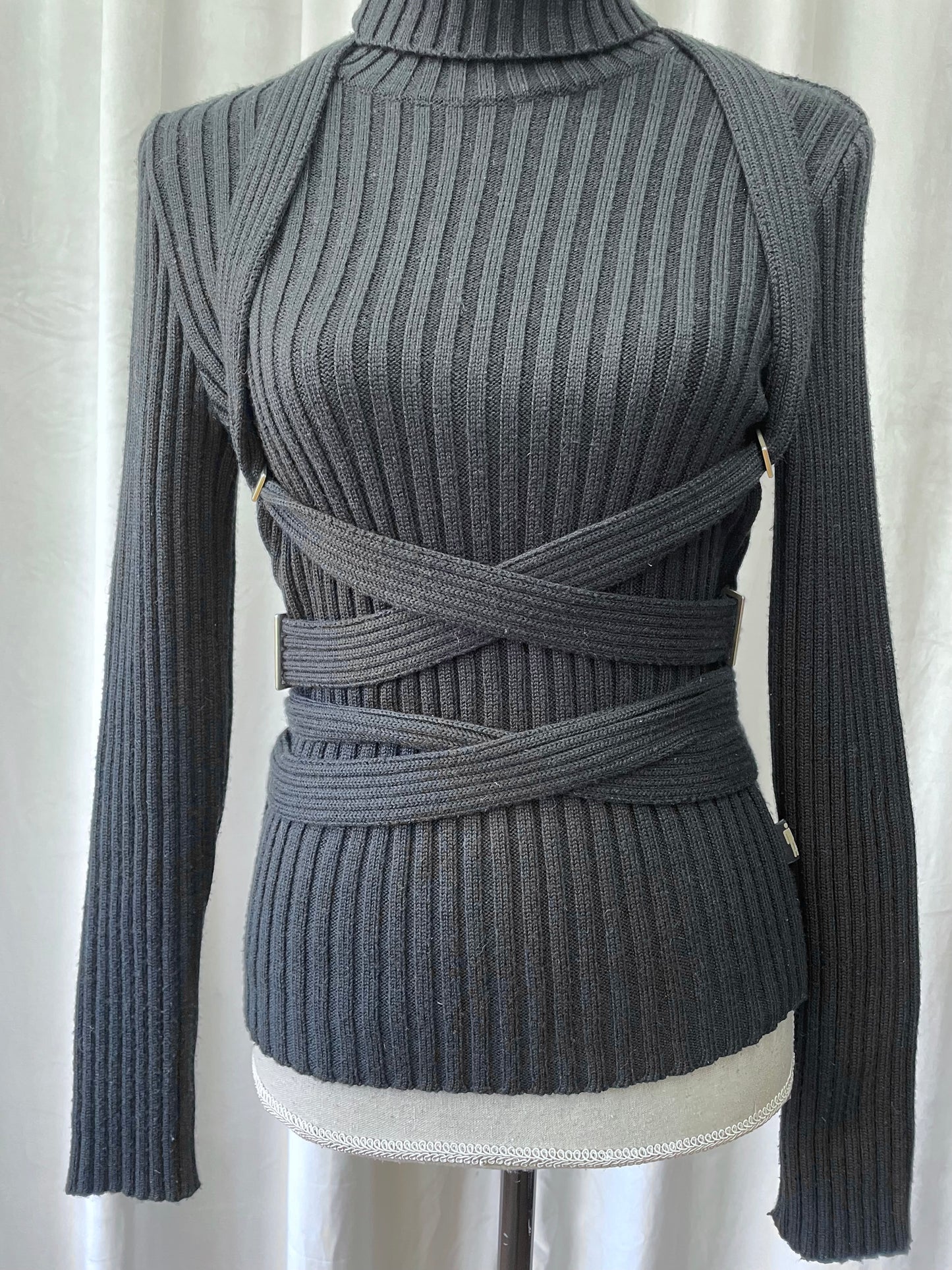 Jean Paul Gaultier ‘bondage’ knit, Fall 2003