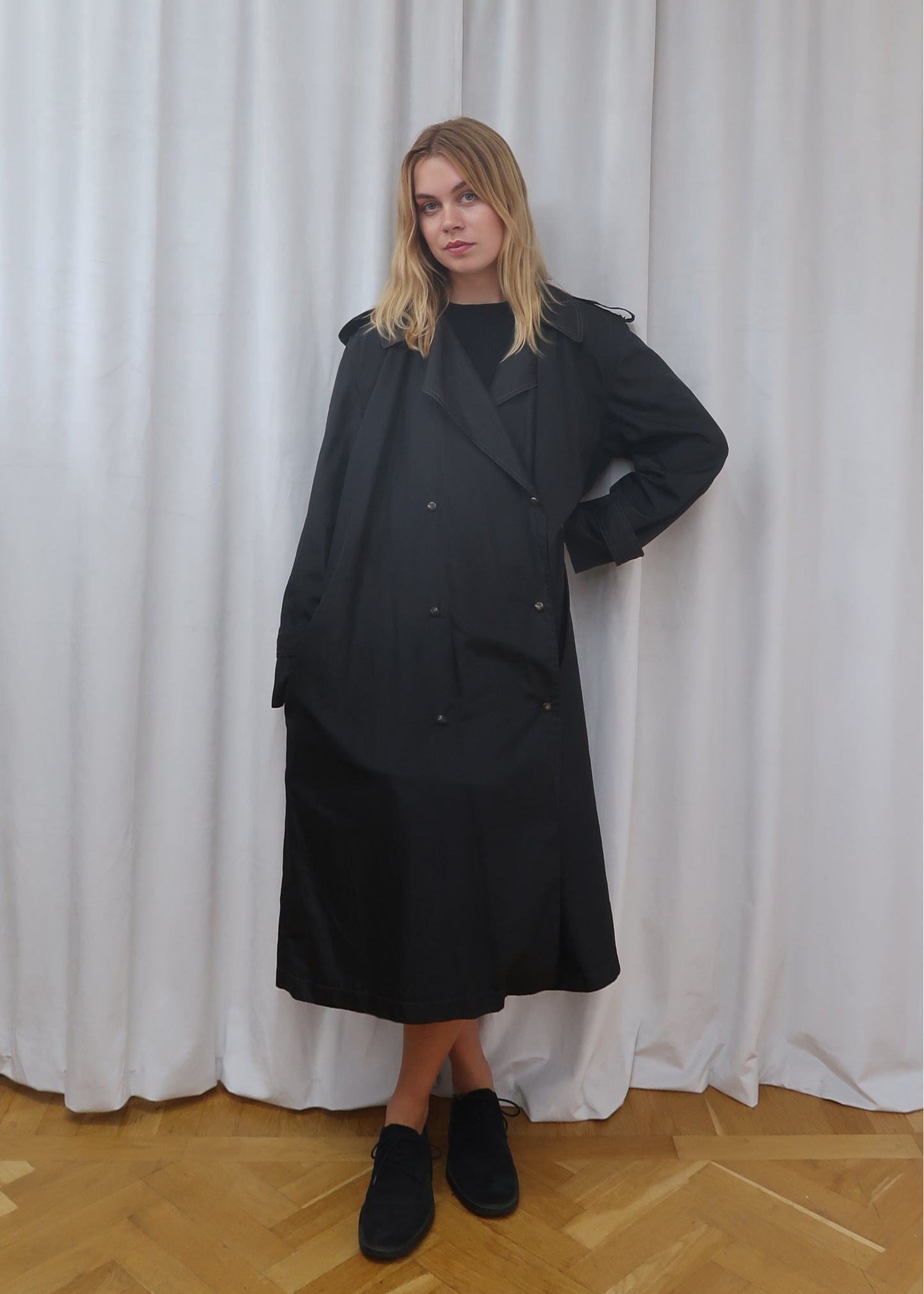 Jean Paul Gaultier pour Kashiyama trenchcoat, late 1970’s - early 1980’s