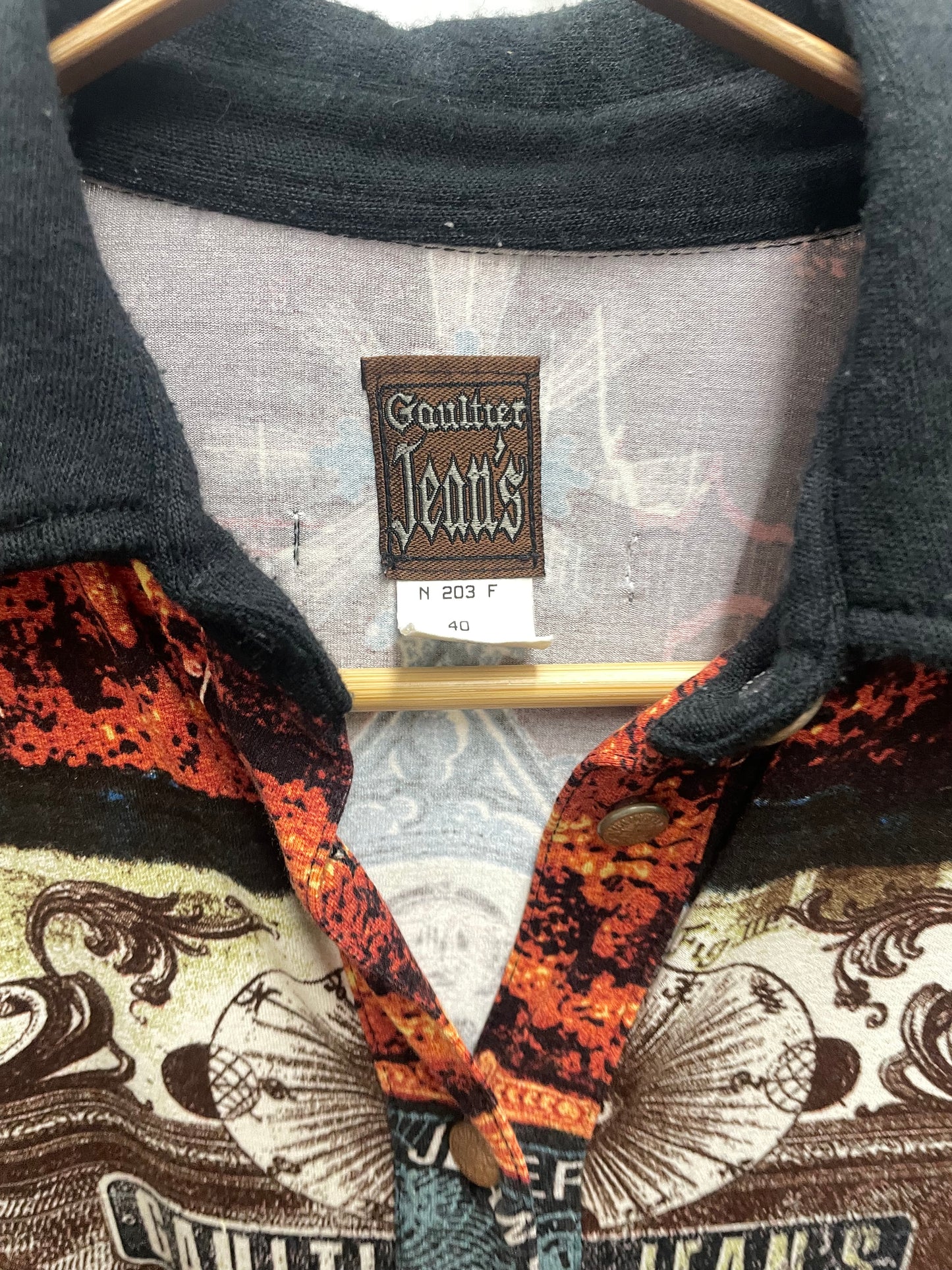 Jean Paul Gaultier Nikola Tesla shirt, Spring 2000