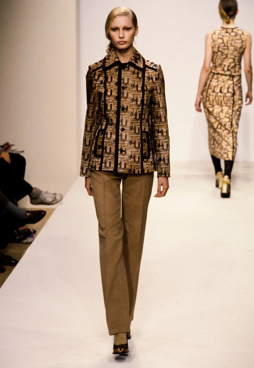 Prada silk shirt, Fall 1996