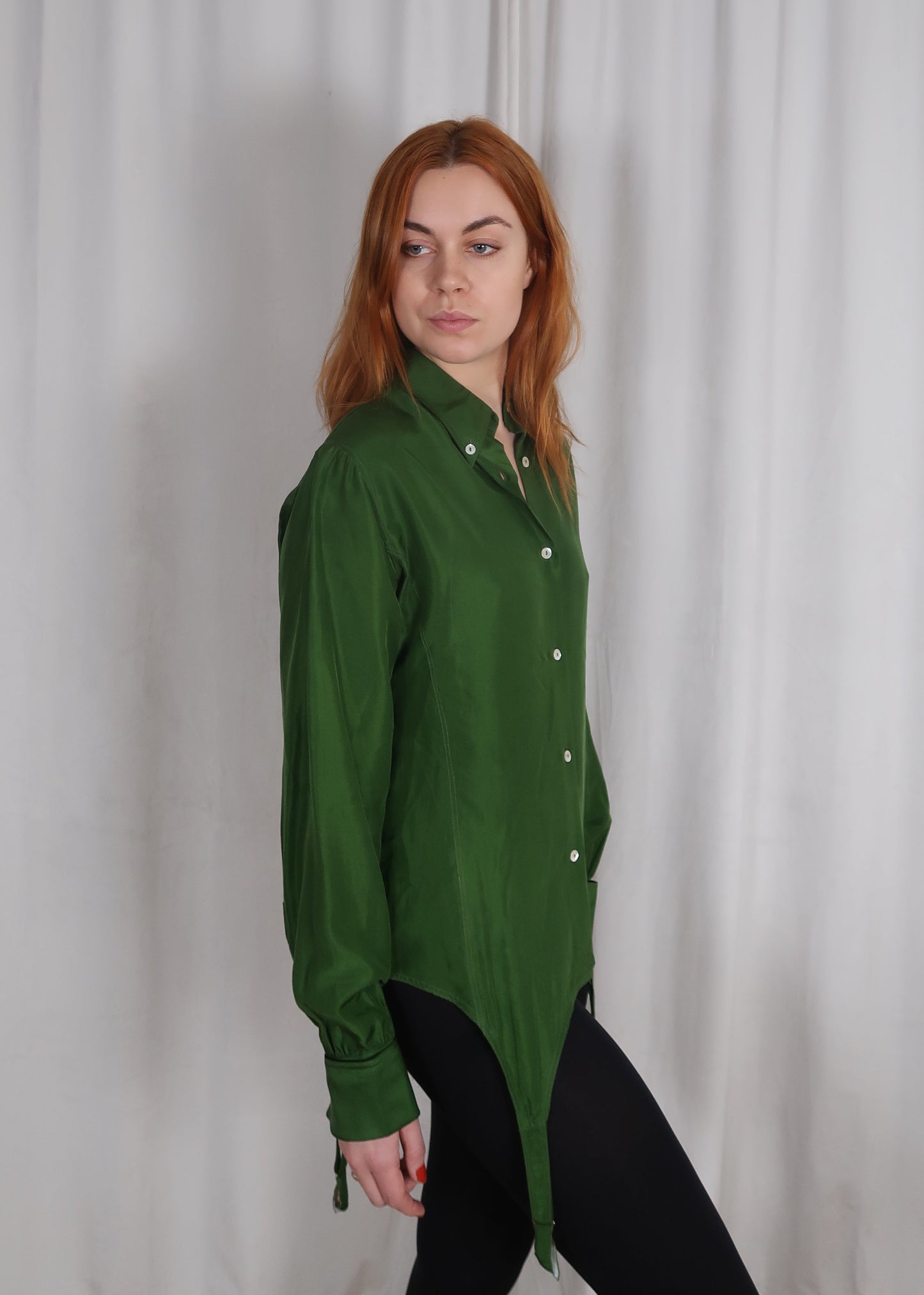 Jean Paul Gaultier garter shirt, 1980’s