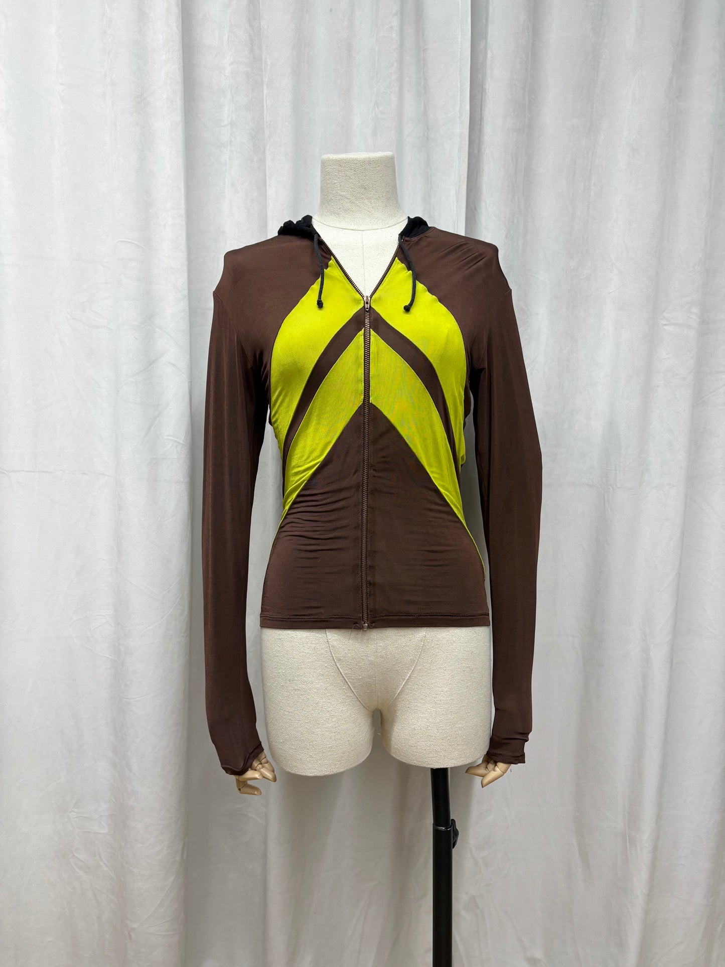 Junior Gaultier hoodie, Spring 1990 ’Rap’sodie in blue’