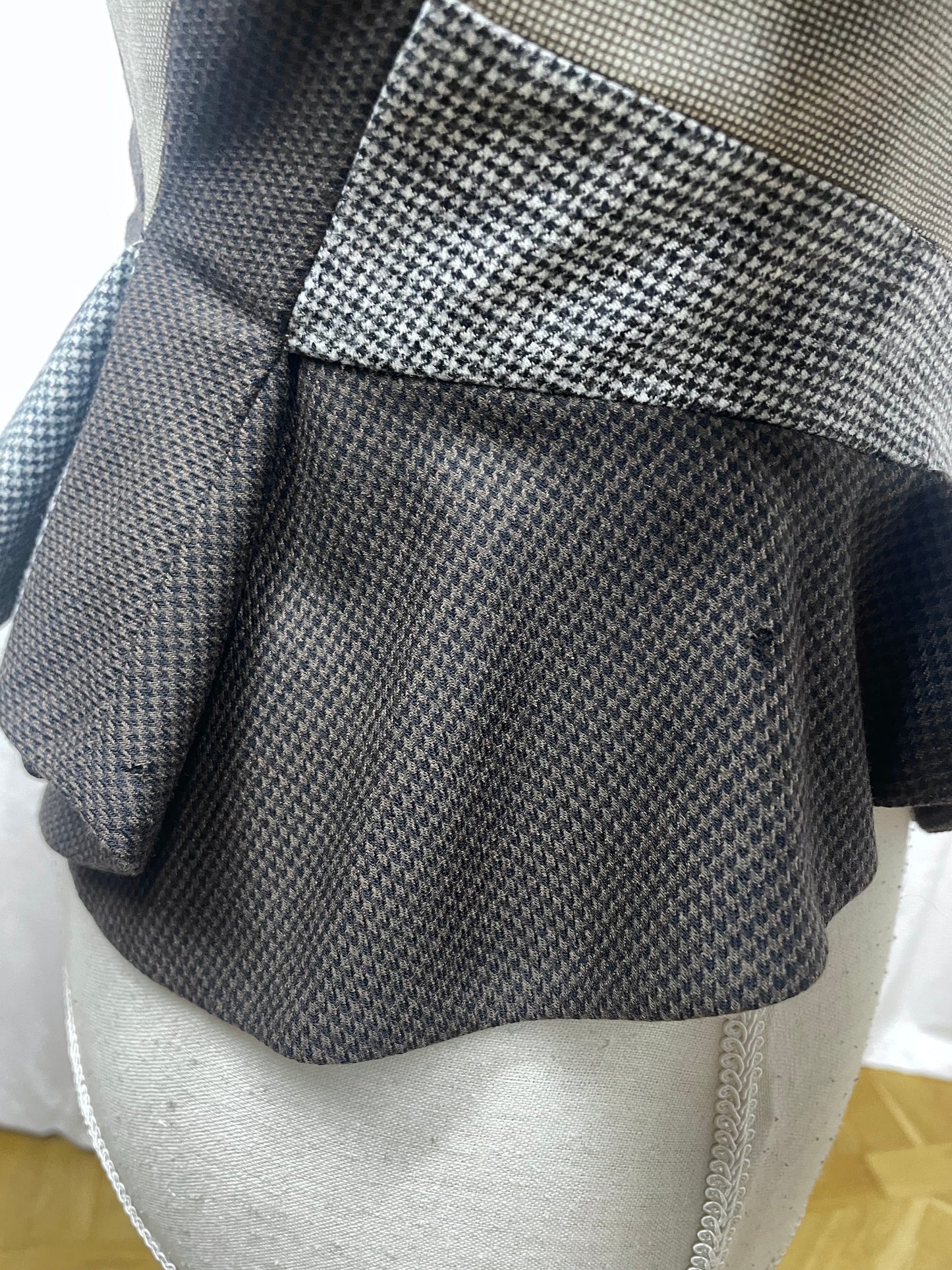 Alexander McQueen patchwork jacket, Fall 2008