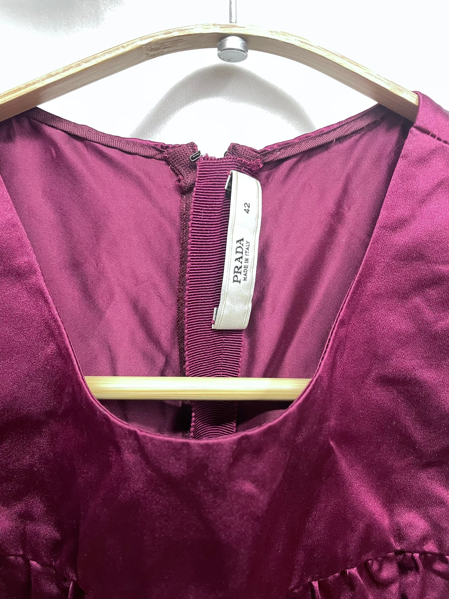 Prada peplum top, Spring 2007