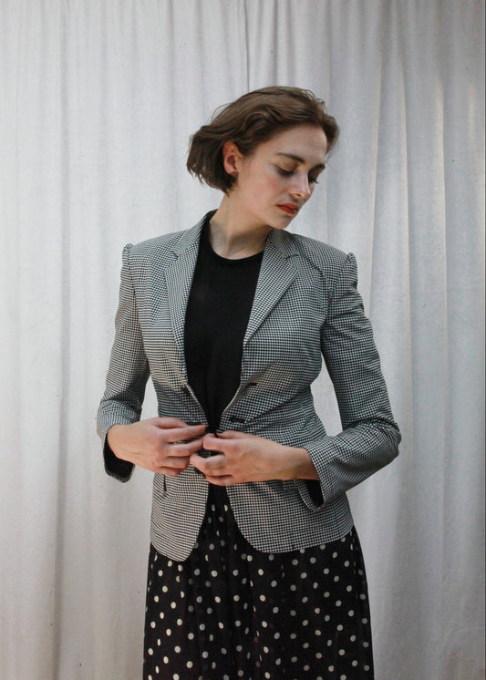 Junya Watanabe houndstooth blazer, 2009