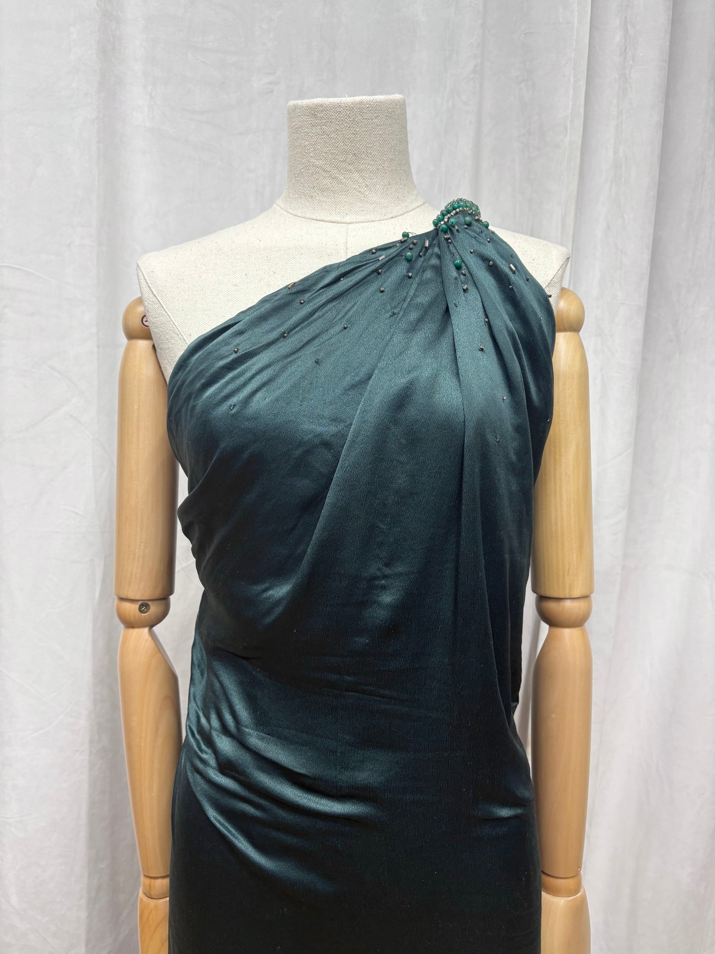 Roberto Cavalli beaded silk gown, 2000’s