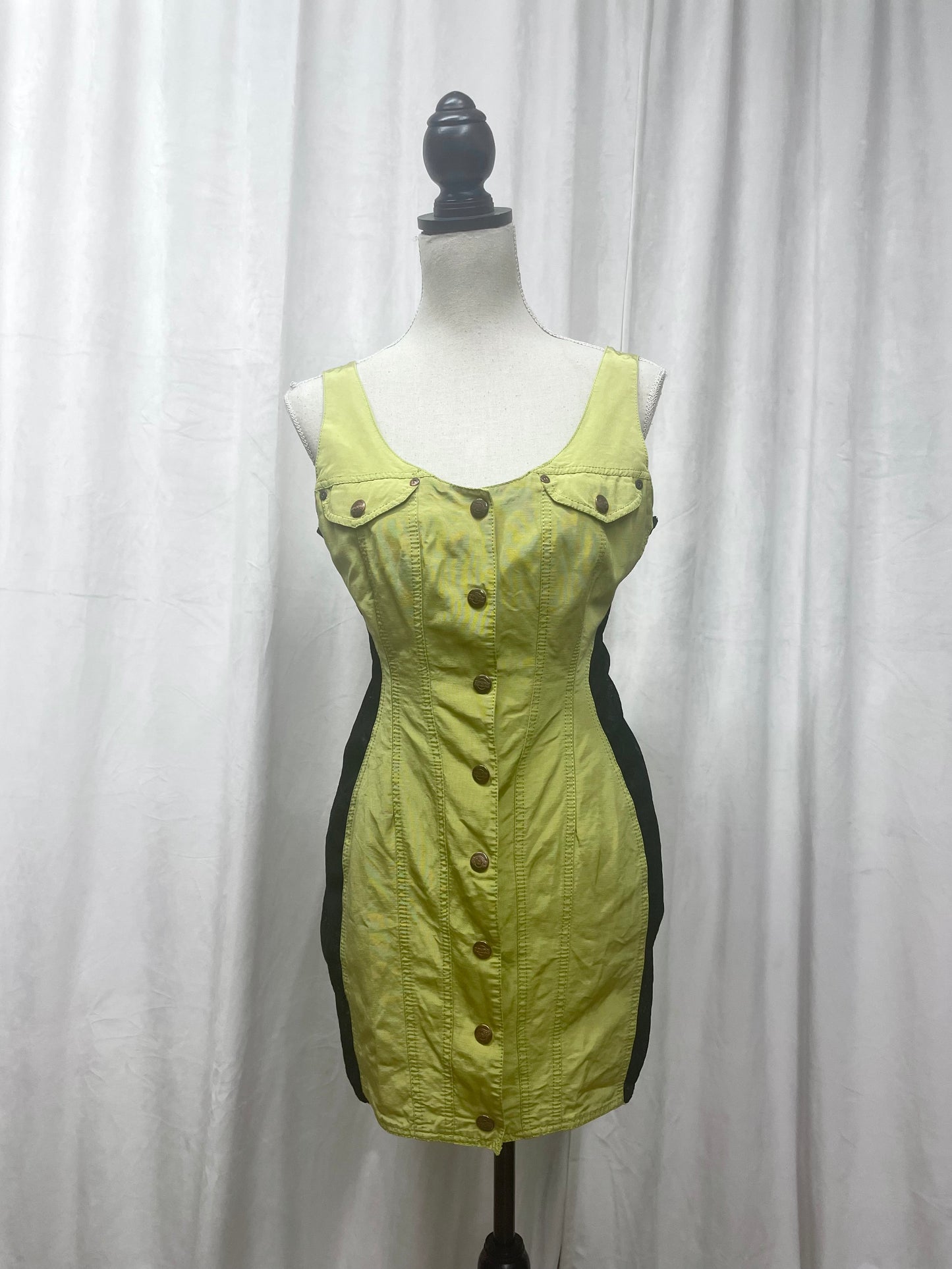 Junior Gaultier lace up dress, late 1980’s - early 1990’s