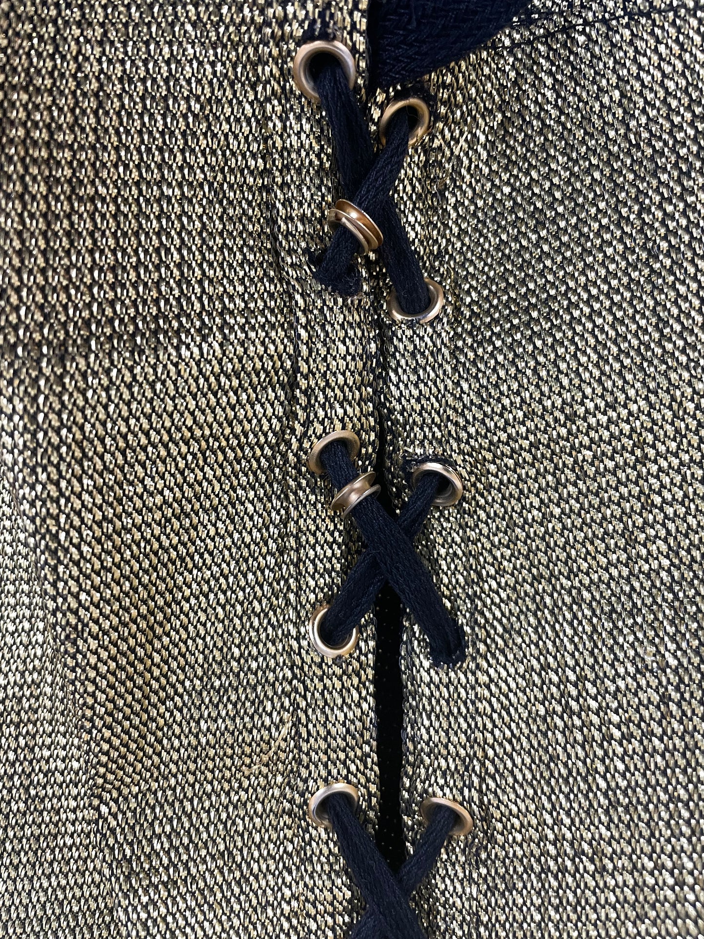 Junior Gaultier lurex shorts, Spring 1989