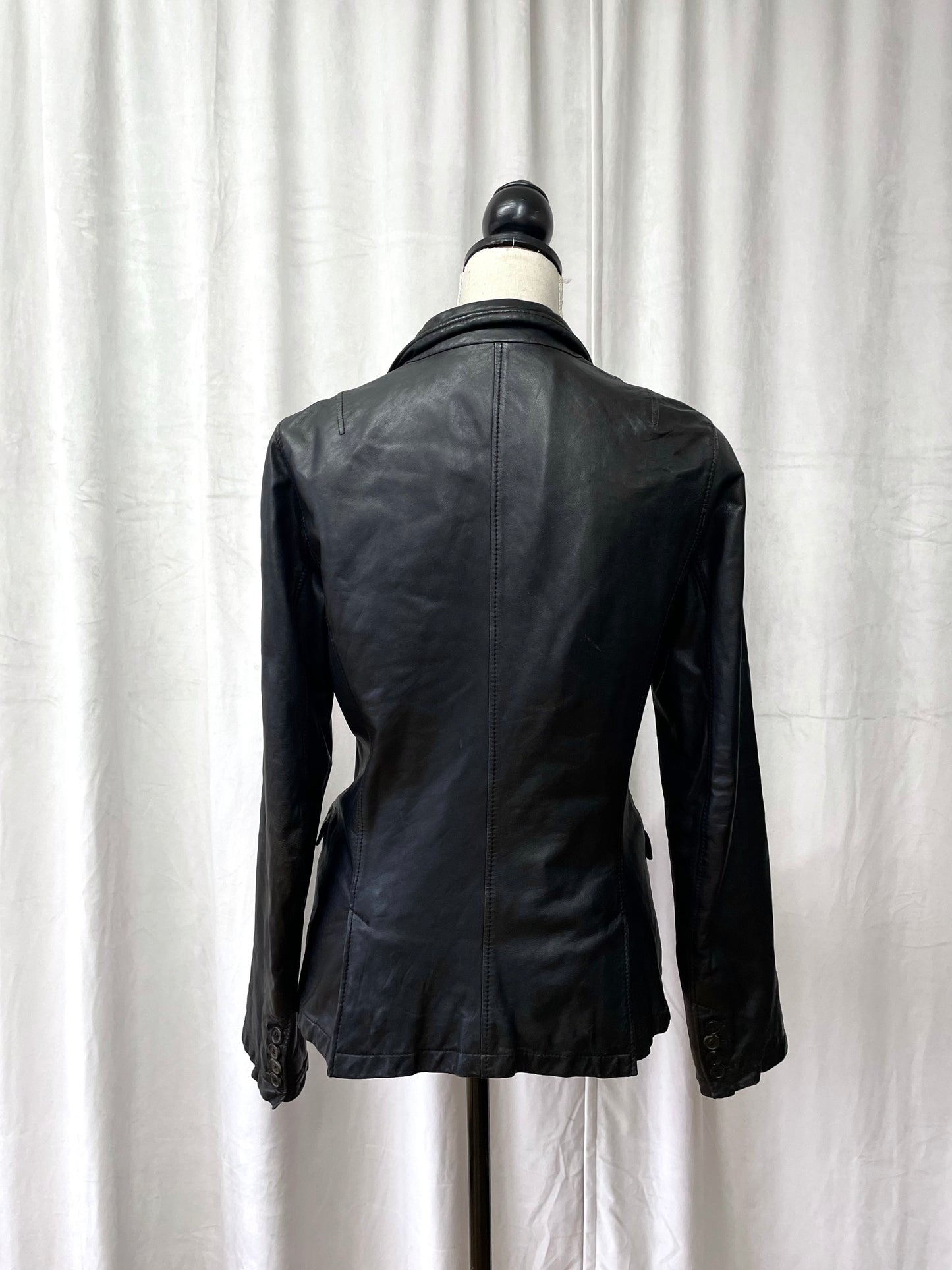 Sonia Rykiel leather jacket, 1990's