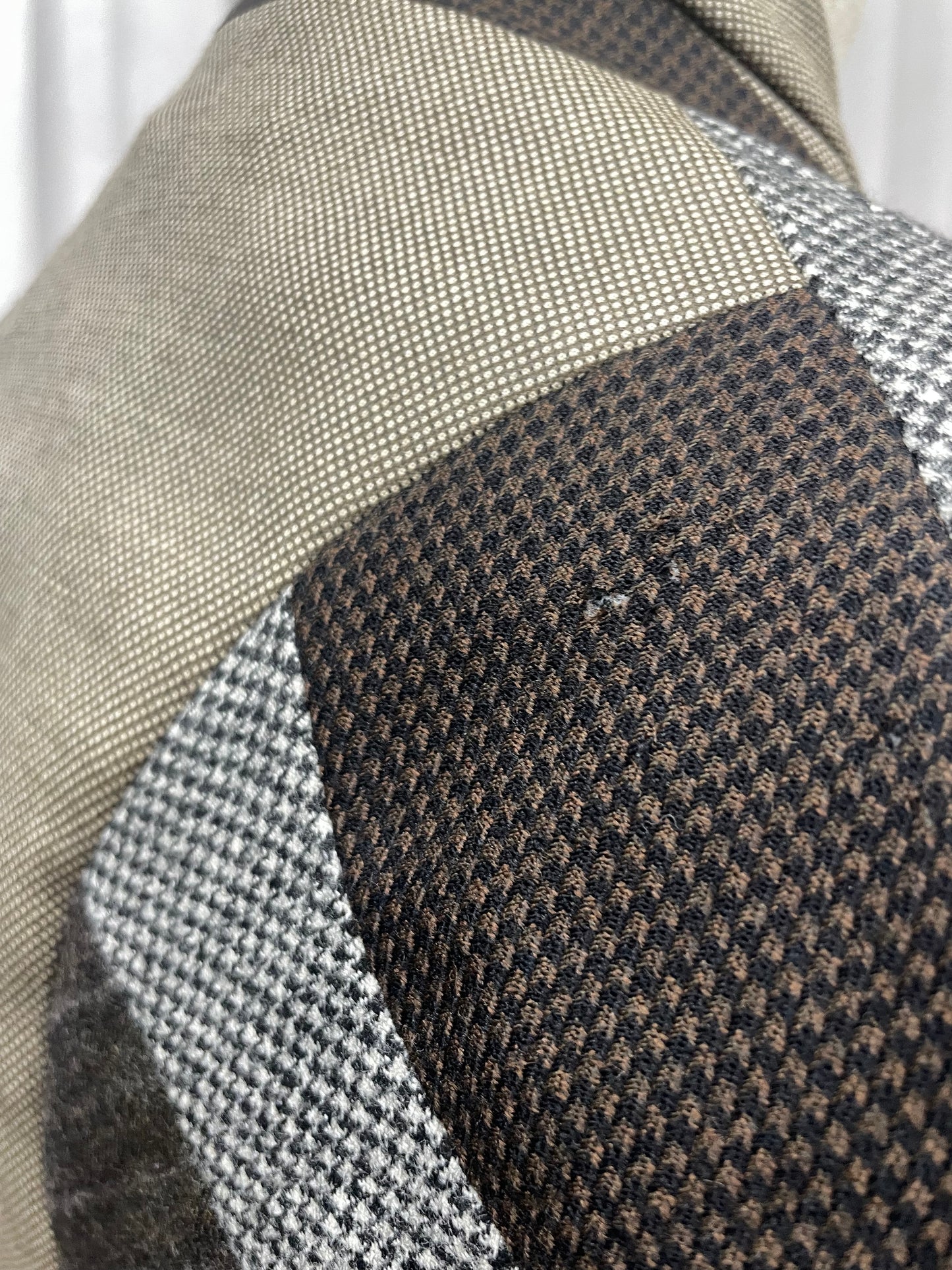 Alexander McQueen patchwork jacket, Fall 2008