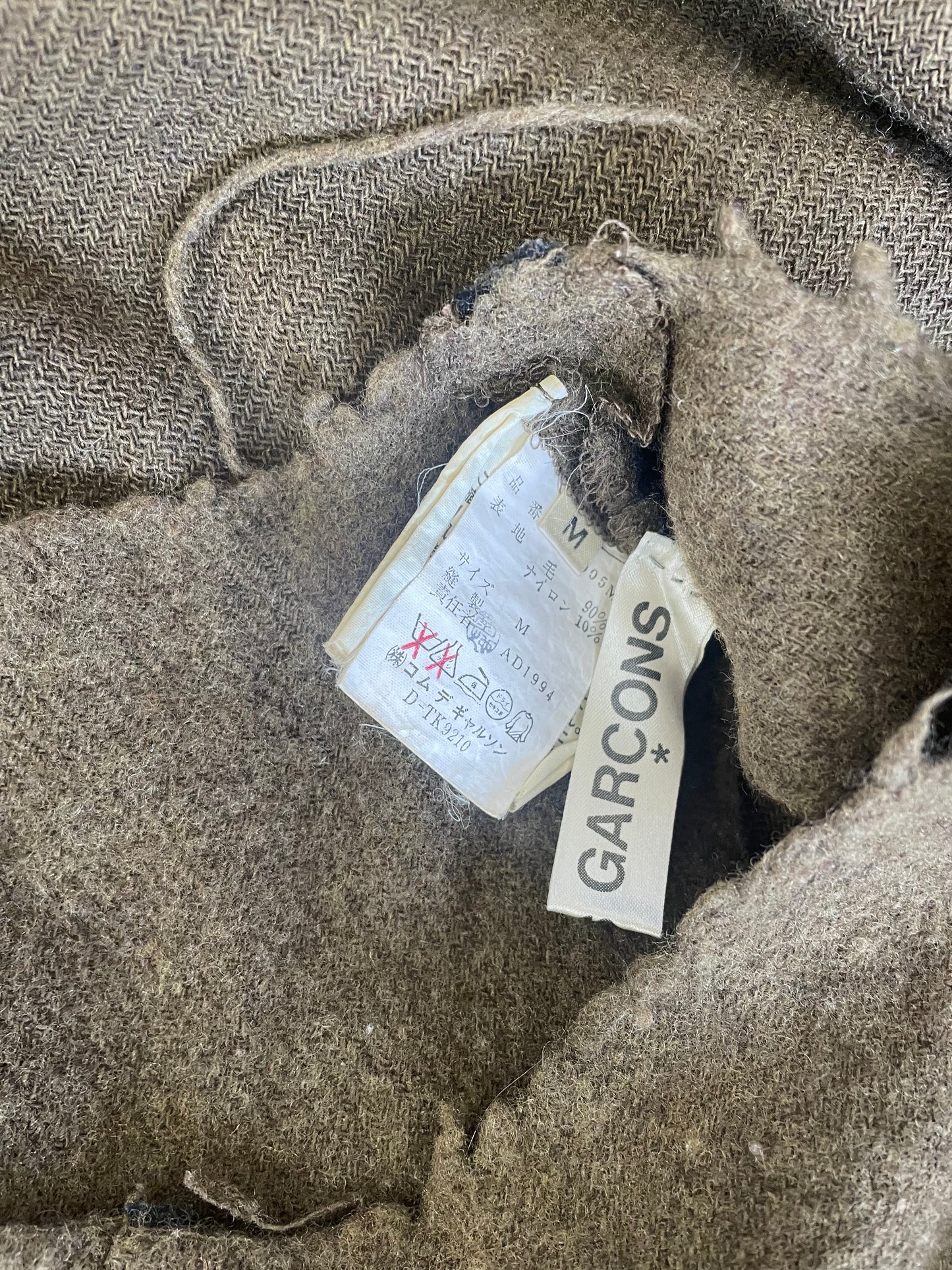 Comme des Garçons dress Fall 1994