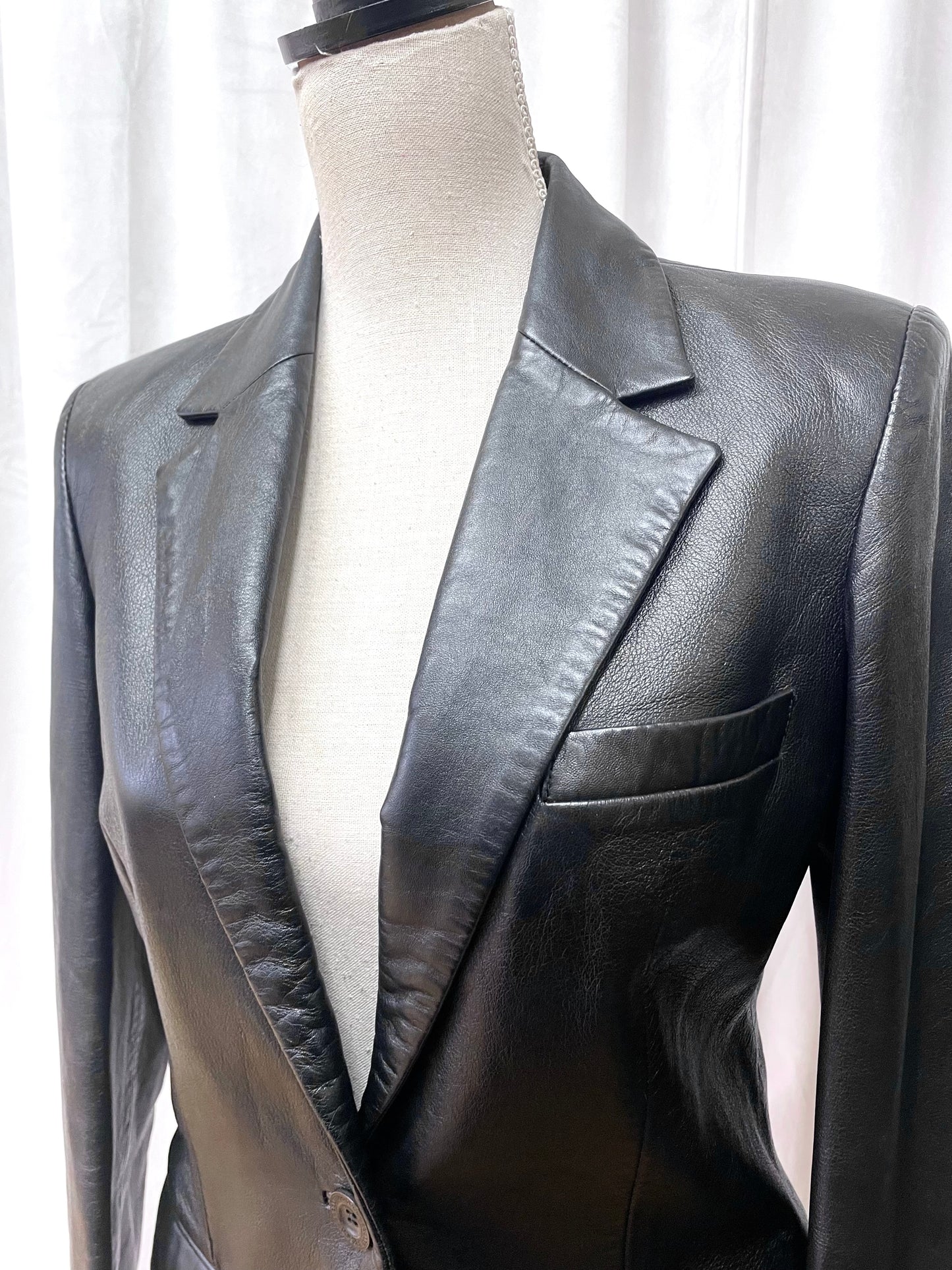 Versus Gianni Versace leather jacket, 1990's
