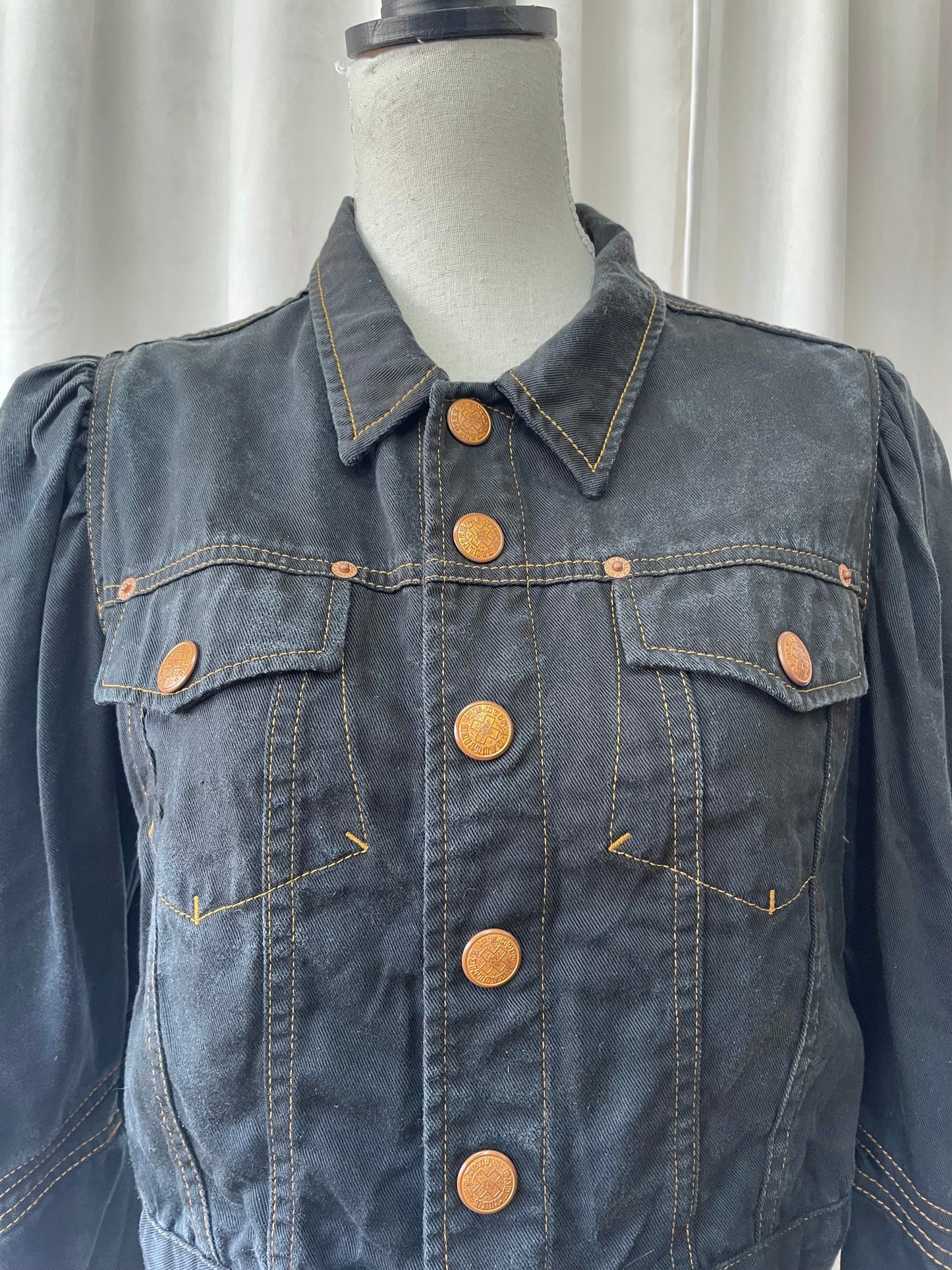 Jean Paul Gaultier denim jacket, early 2000’s