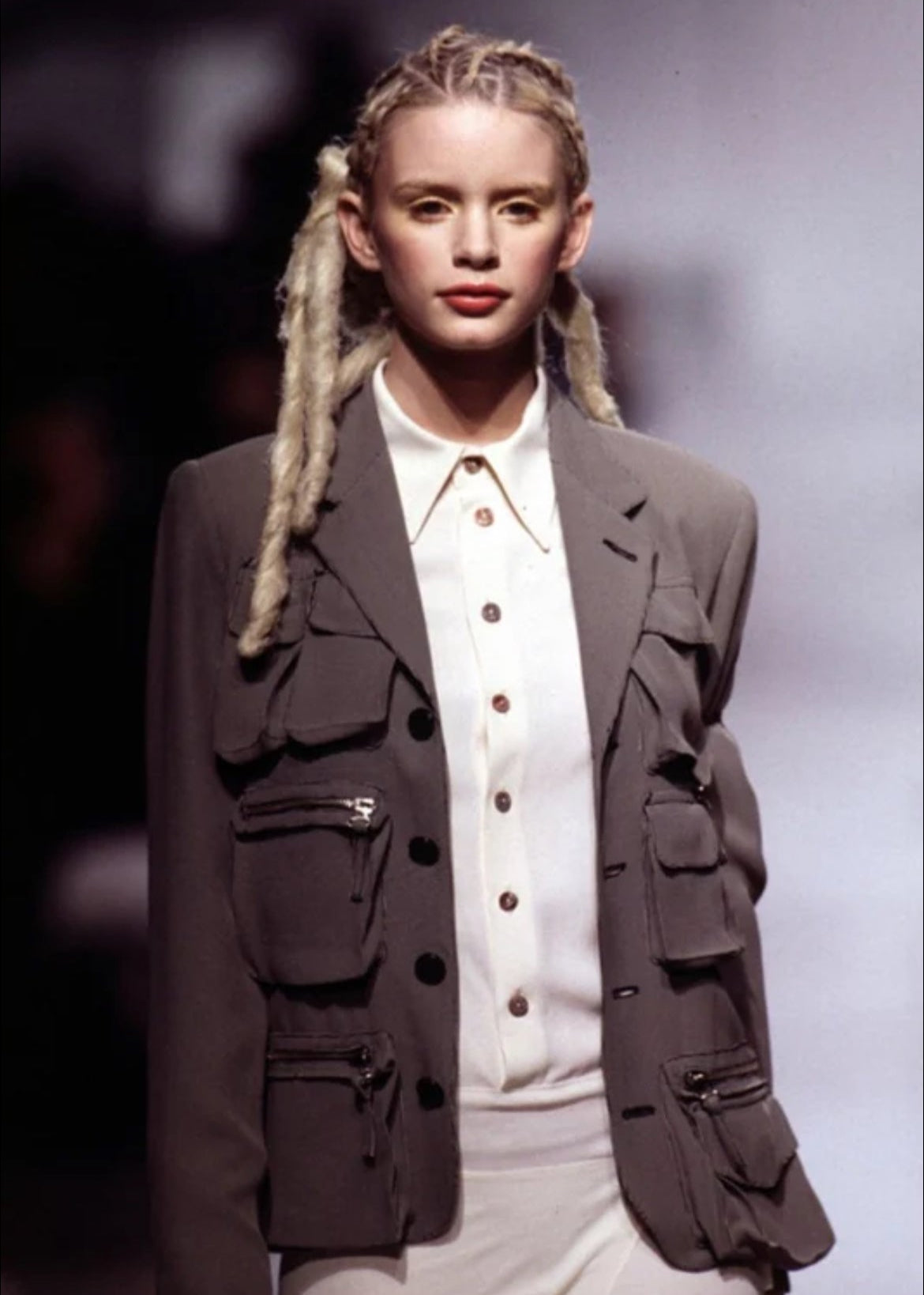 Jean Paul Gaultier utility jacket, ’Cyberbaba’ Spring 1996