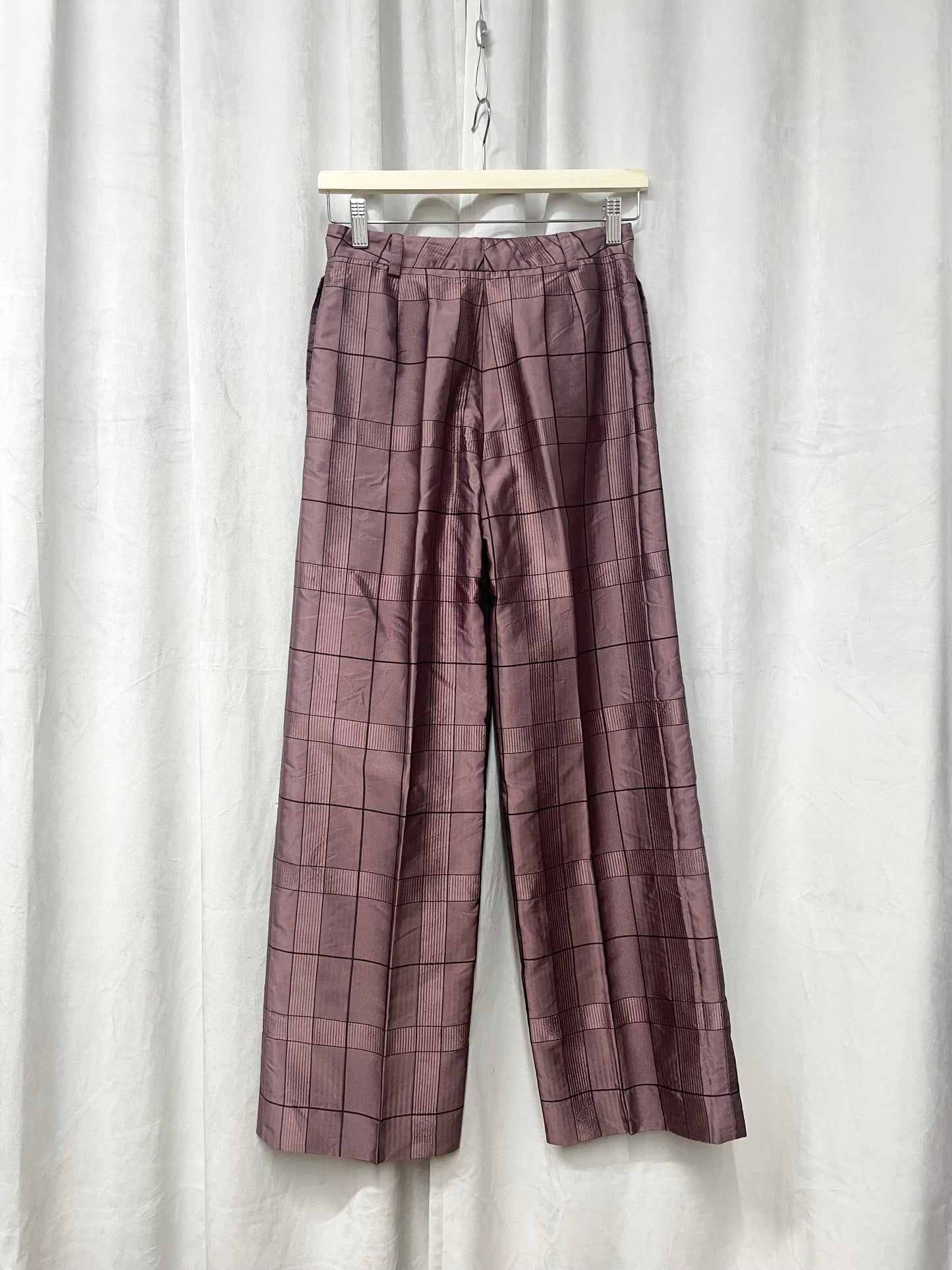 Prada silk suit, Fall 1997