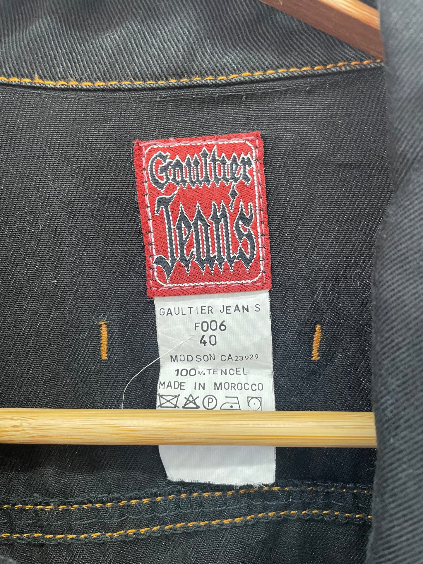 Jean Paul Gaultier denim jacket, early 2000’s