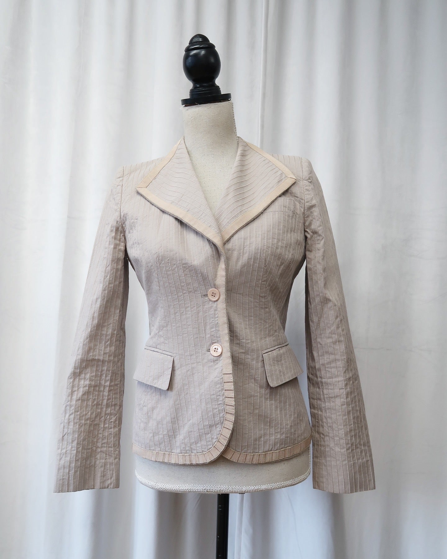 Alexander McQueen ’It’s only a game’ suit, Spring 2005