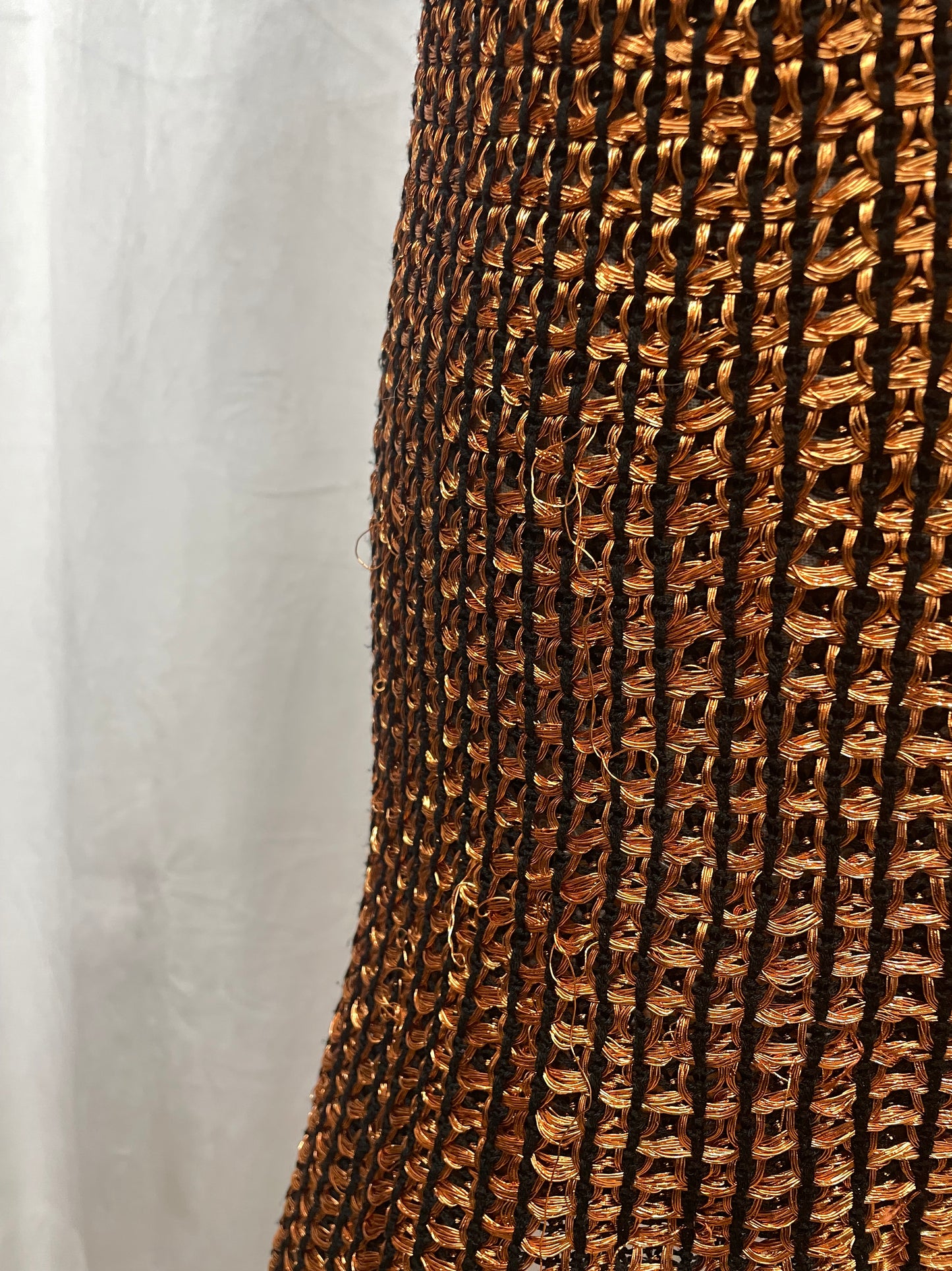 Balenciaga by Nicolas Ghesquiére cupper dress, Spring 2007