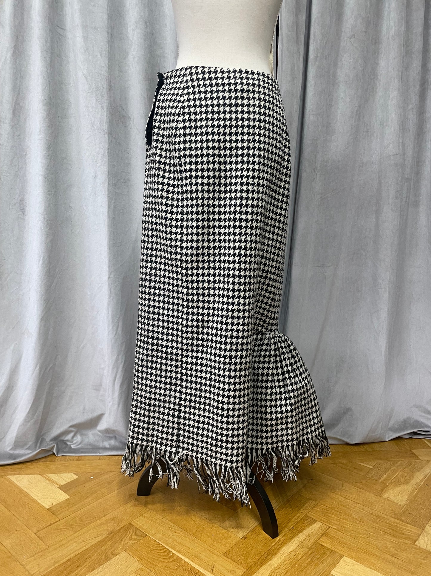 Yohji Yamamoto houndstooth skirt, Fall 2003