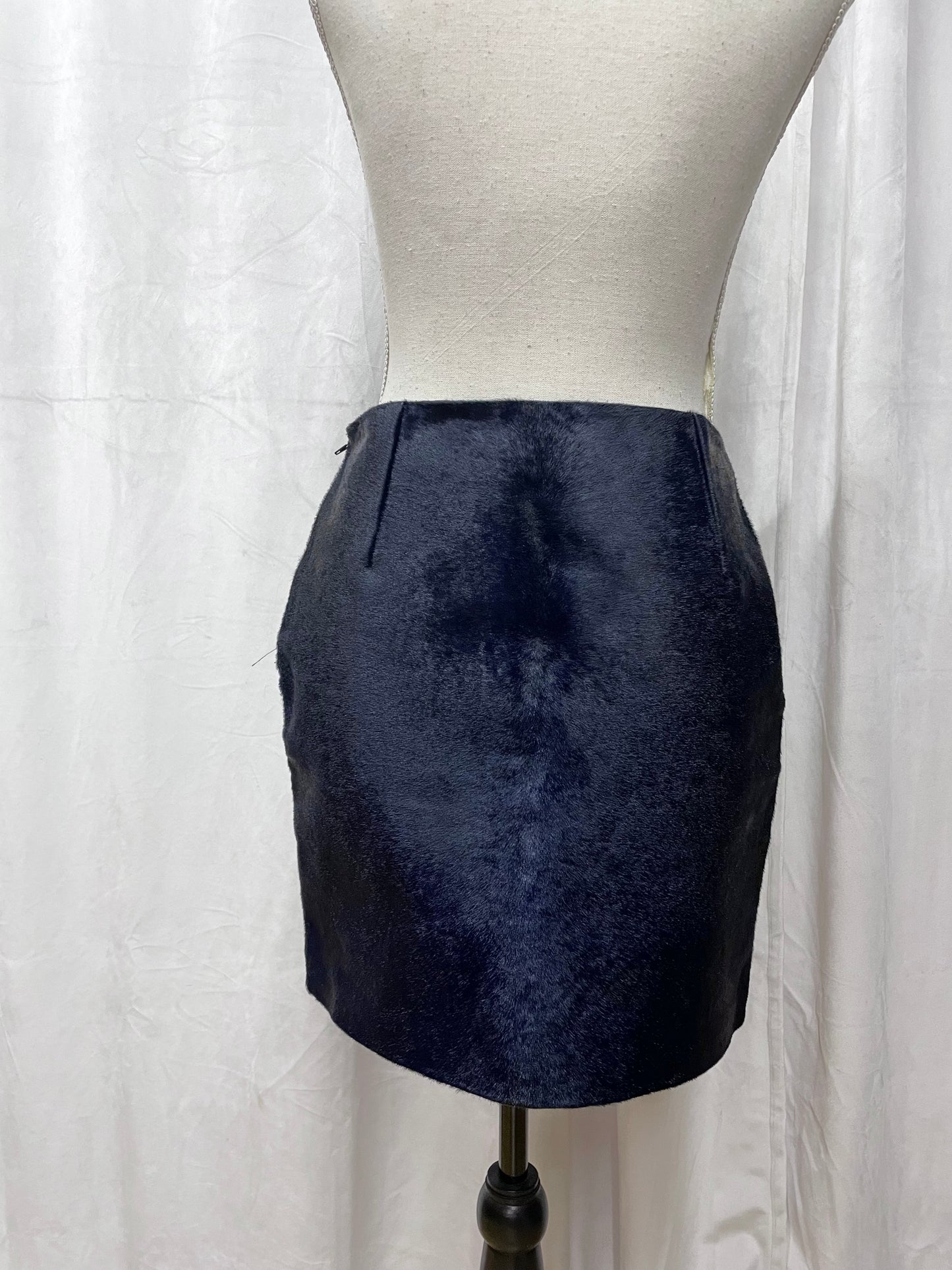 Helmut Lang pony hair skirt, early 1990’s