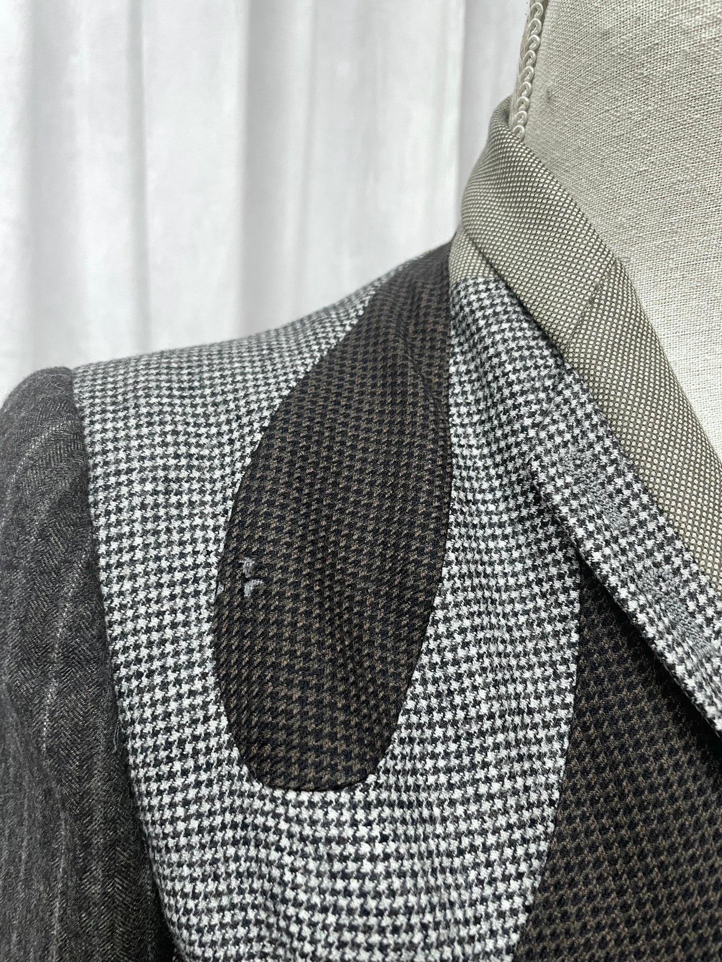 Alexander McQueen patchwork jacket, Fall 2008