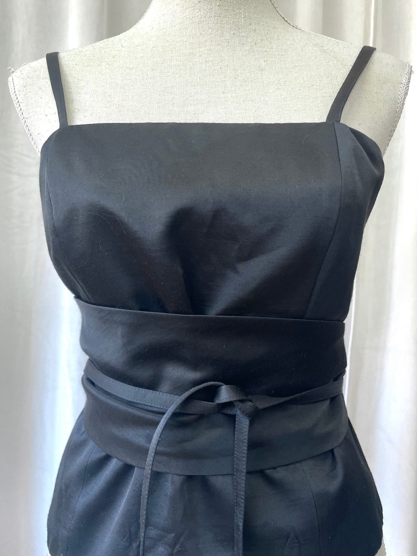 Kenzo Jungle top with obi style belt, 1990’s