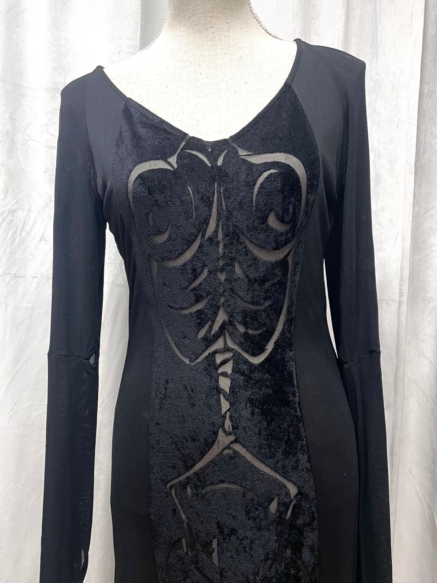 Kaat Tilley (Escape) skeleton dress, 1990’s