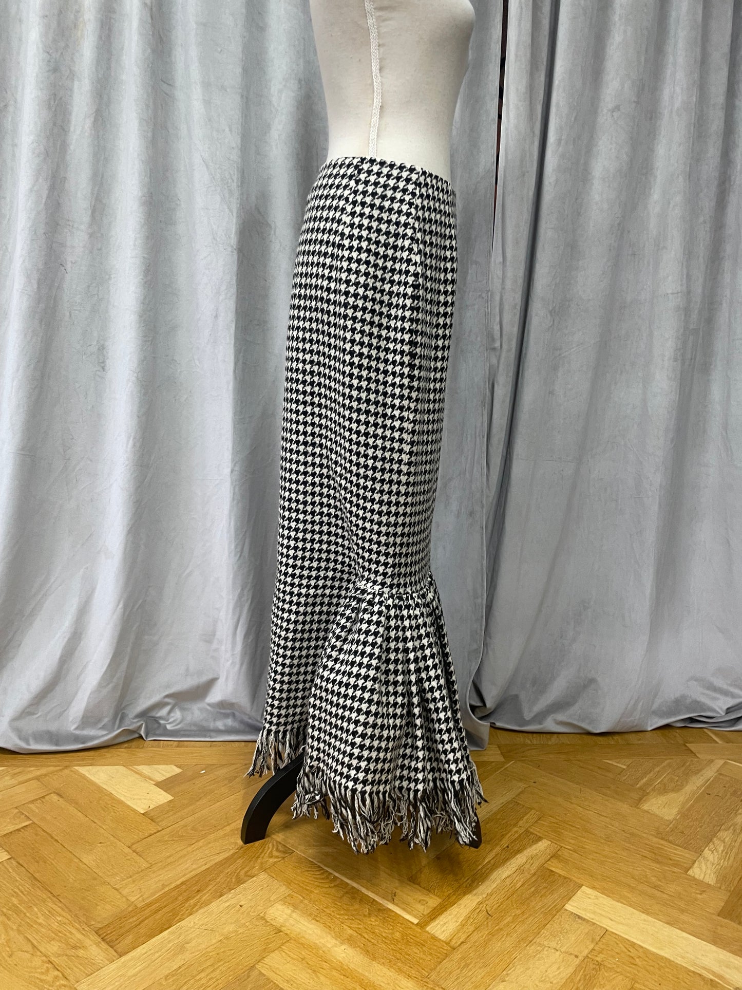 Yohji Yamamoto houndstooth skirt, Fall 2003
