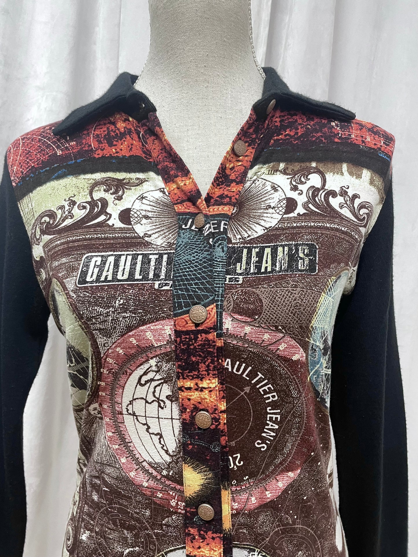 Jean Paul Gaultier Nikola Tesla shirt, Spring 2000