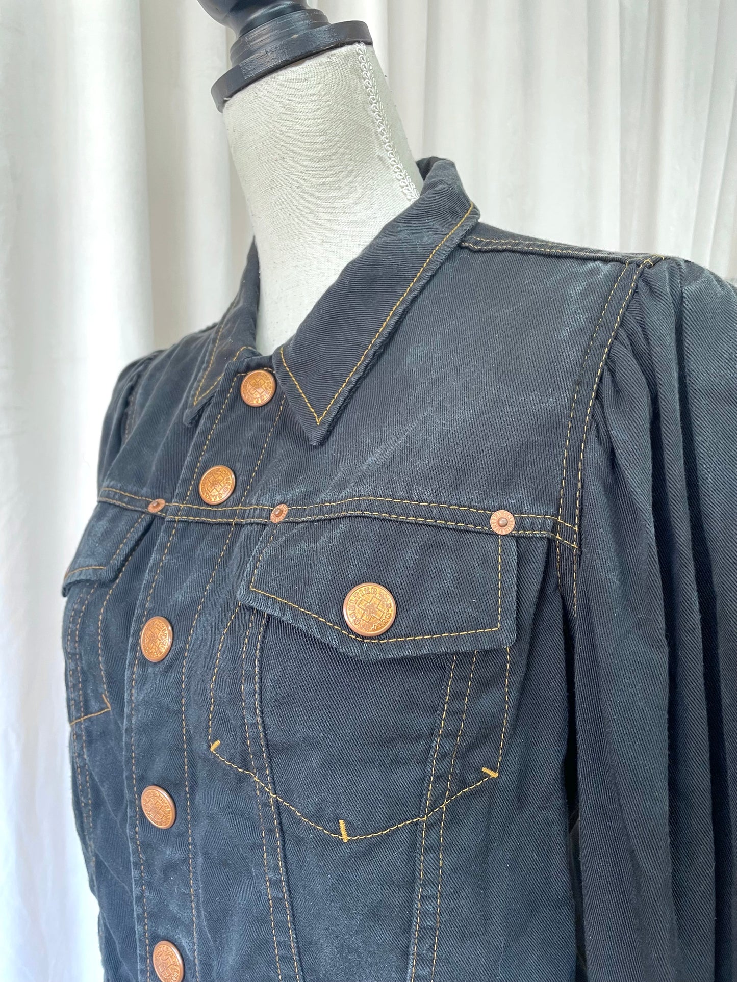 Jean Paul Gaultier denim jacket, early 2000’s
