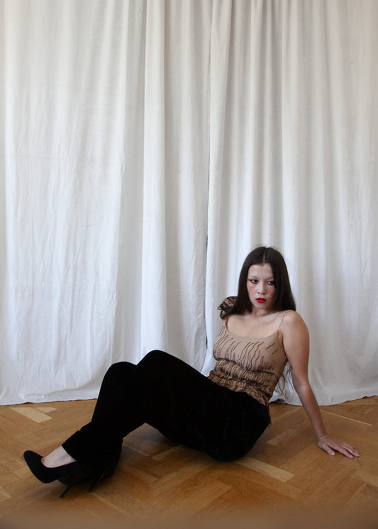 Plein Sud beaded top, 2000's