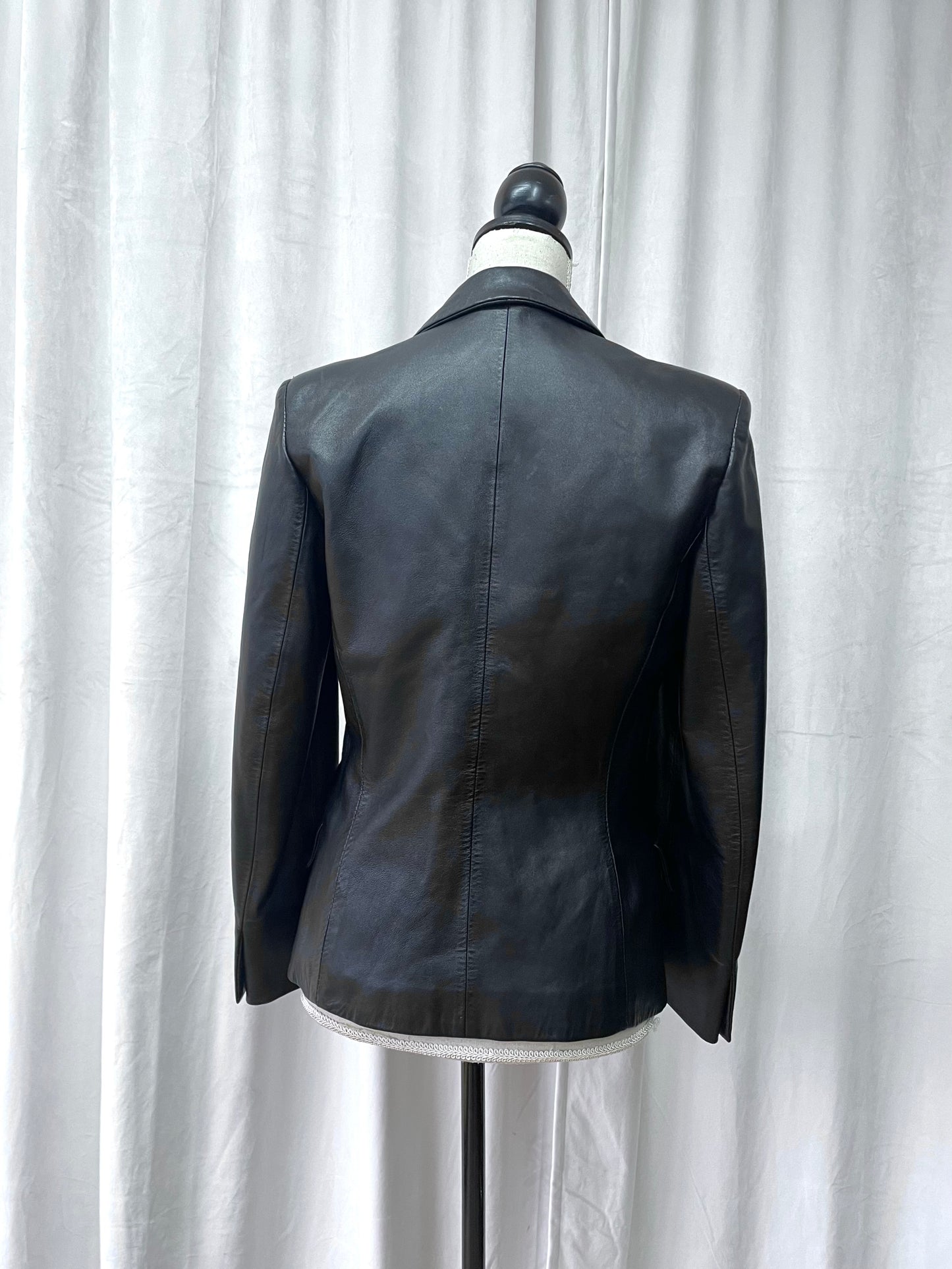 Versus Gianni Versace leather jacket, 1990's