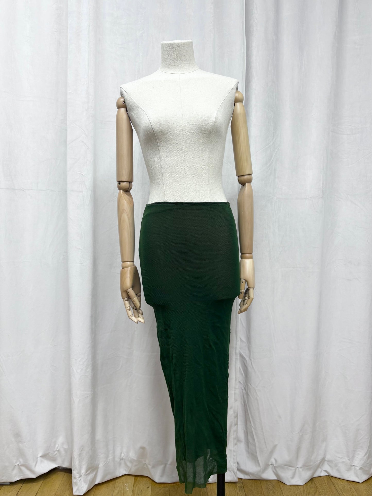 Jean Paul Gaultier double layer mesh skirt, 1990’s