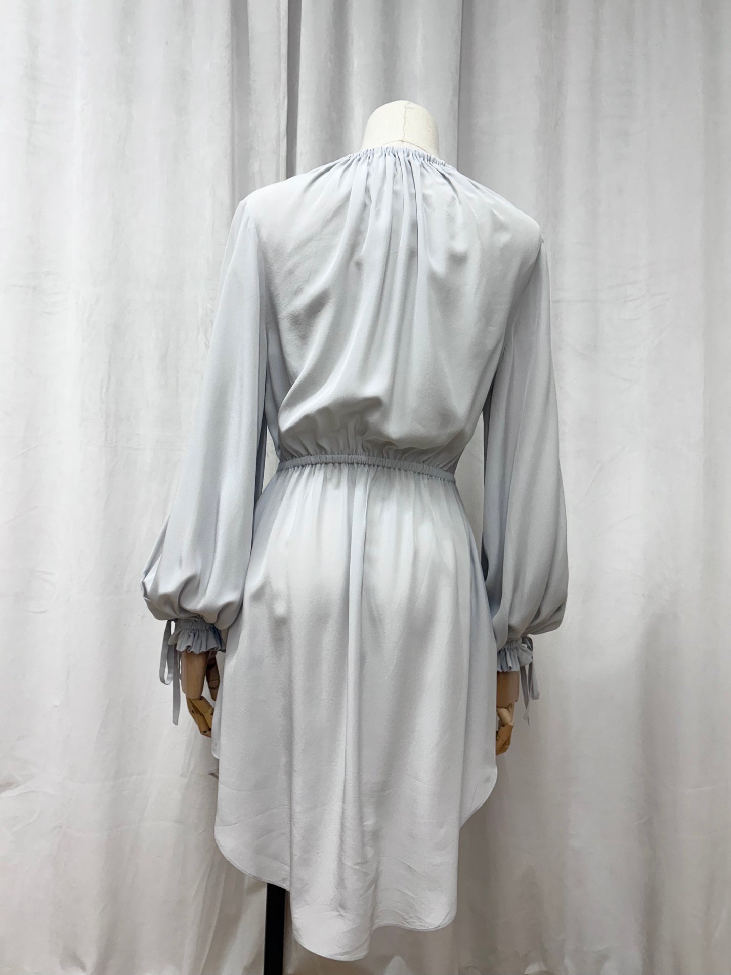 Alexander McQueen silk dress, Spring 2014