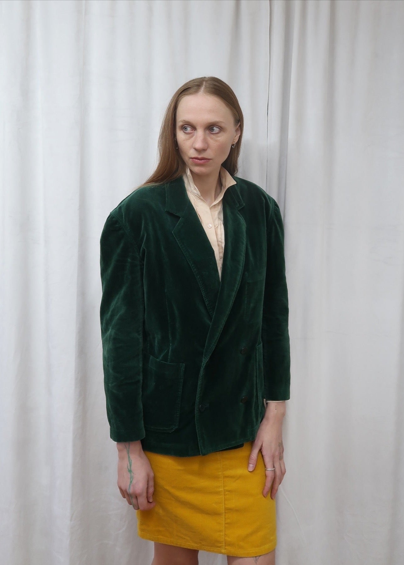 Yohji Yamamoto Y’s velvet blazer, 1970's