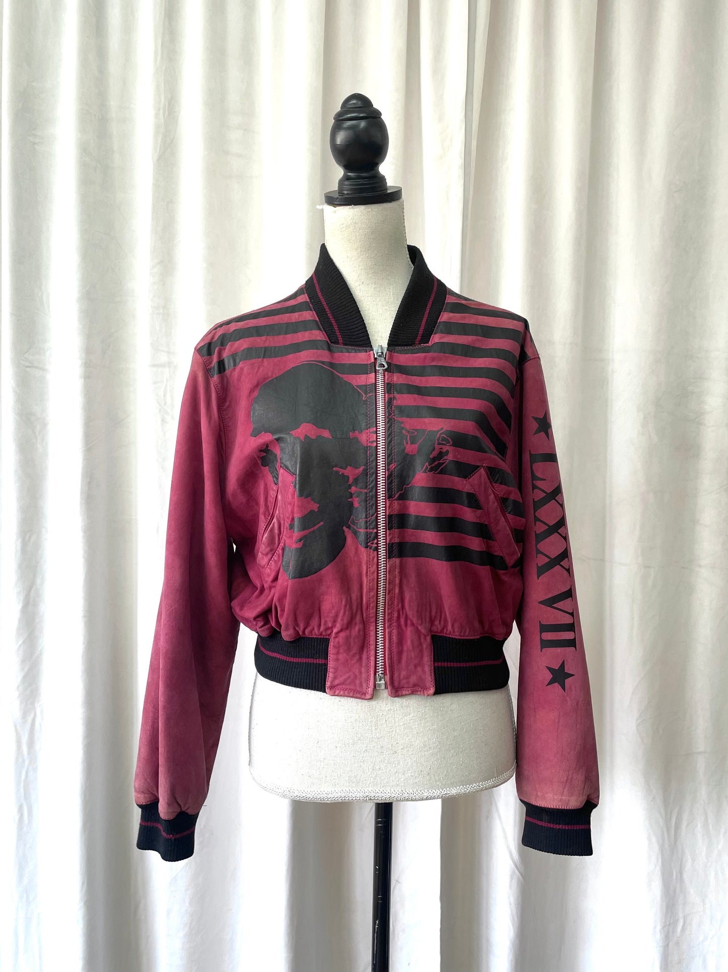 Jean Paul Gaultier leather jacket, Spring 1987