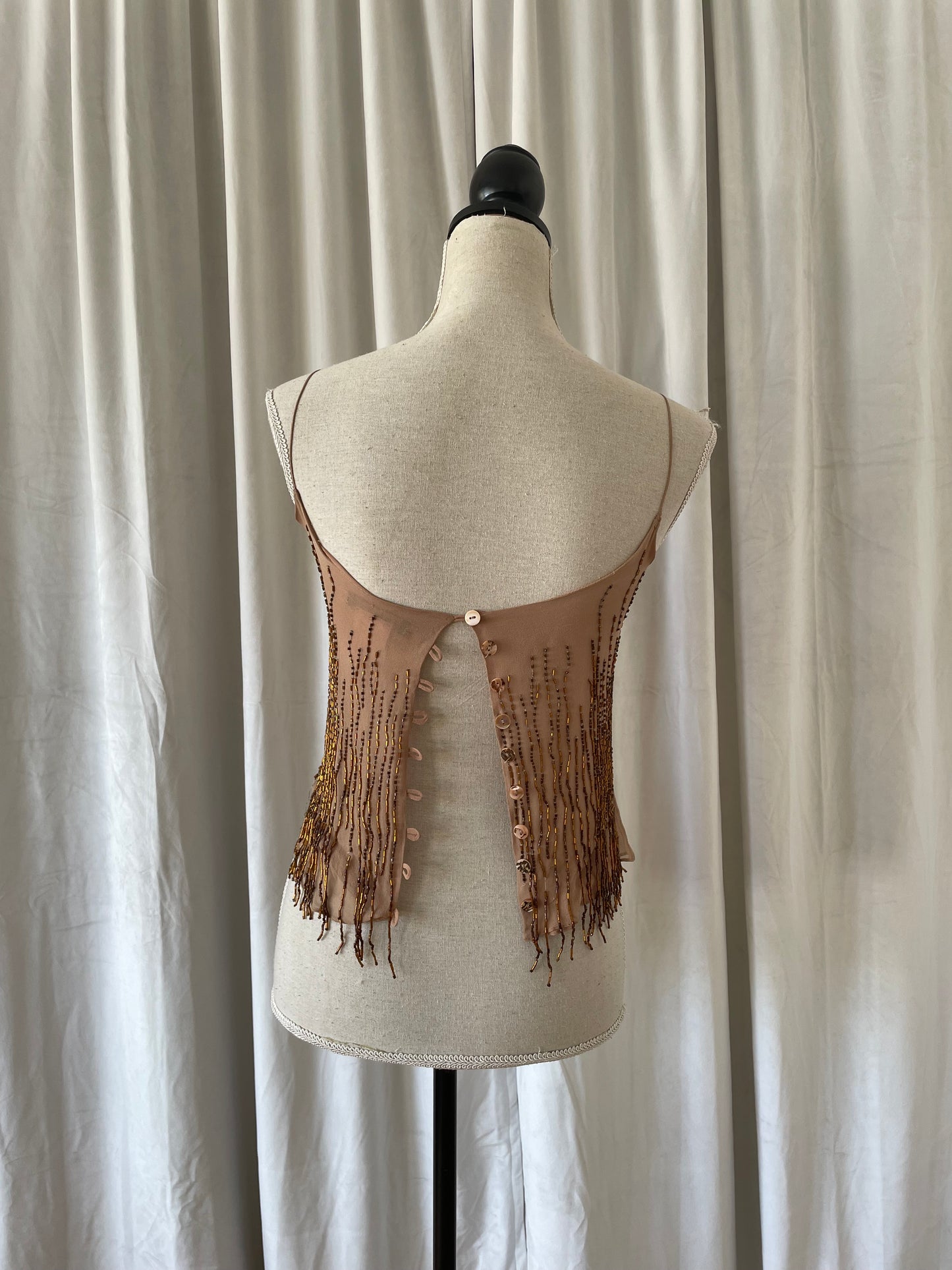 Plein Sud beaded top, 2000's