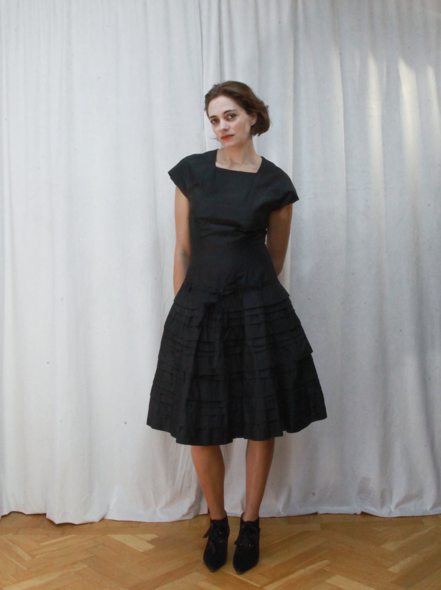 Comme des Garçons Noir cocktail dress, 1989