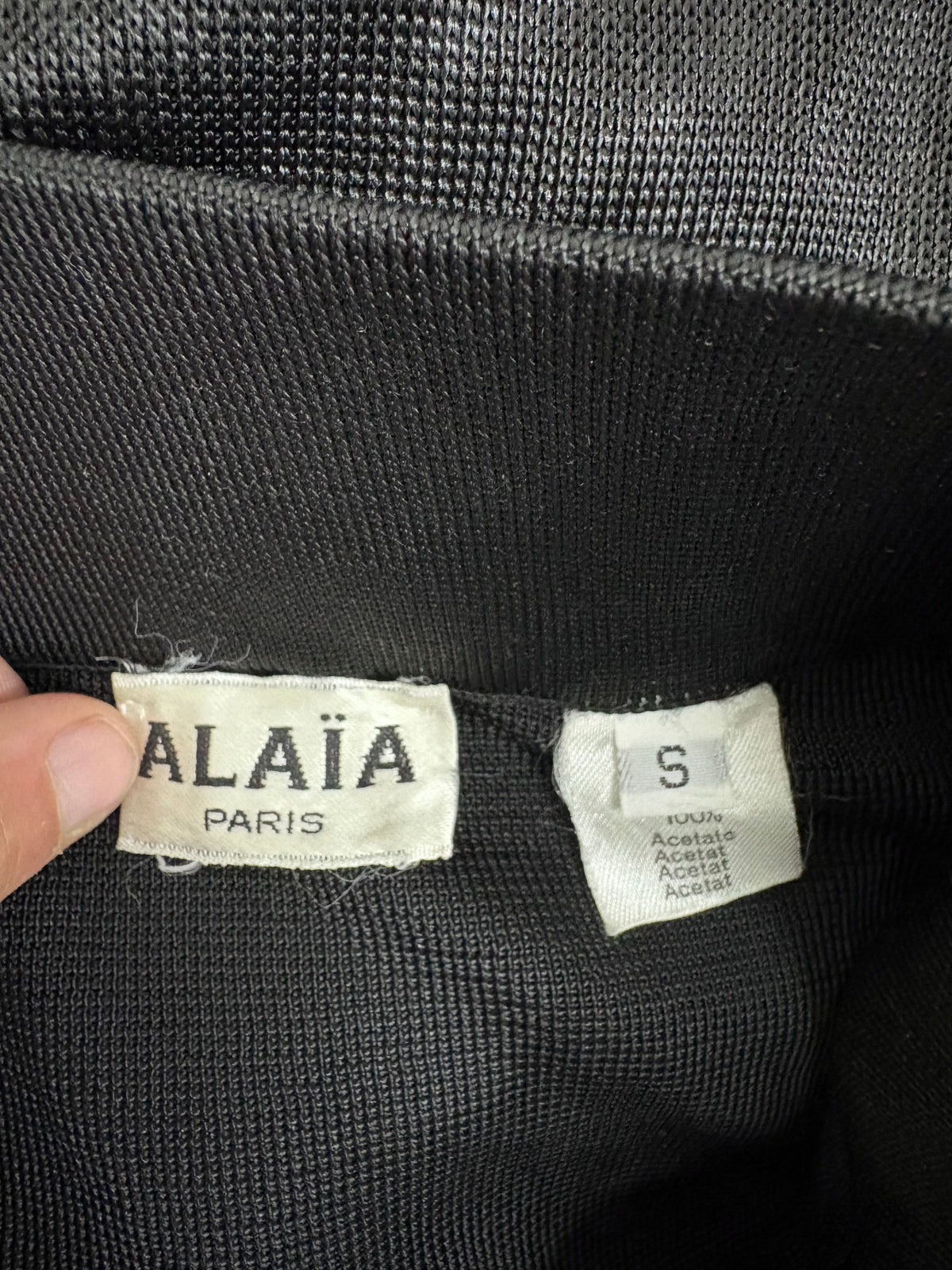 Alaïa skirt, late 1980’s - early 1990’s